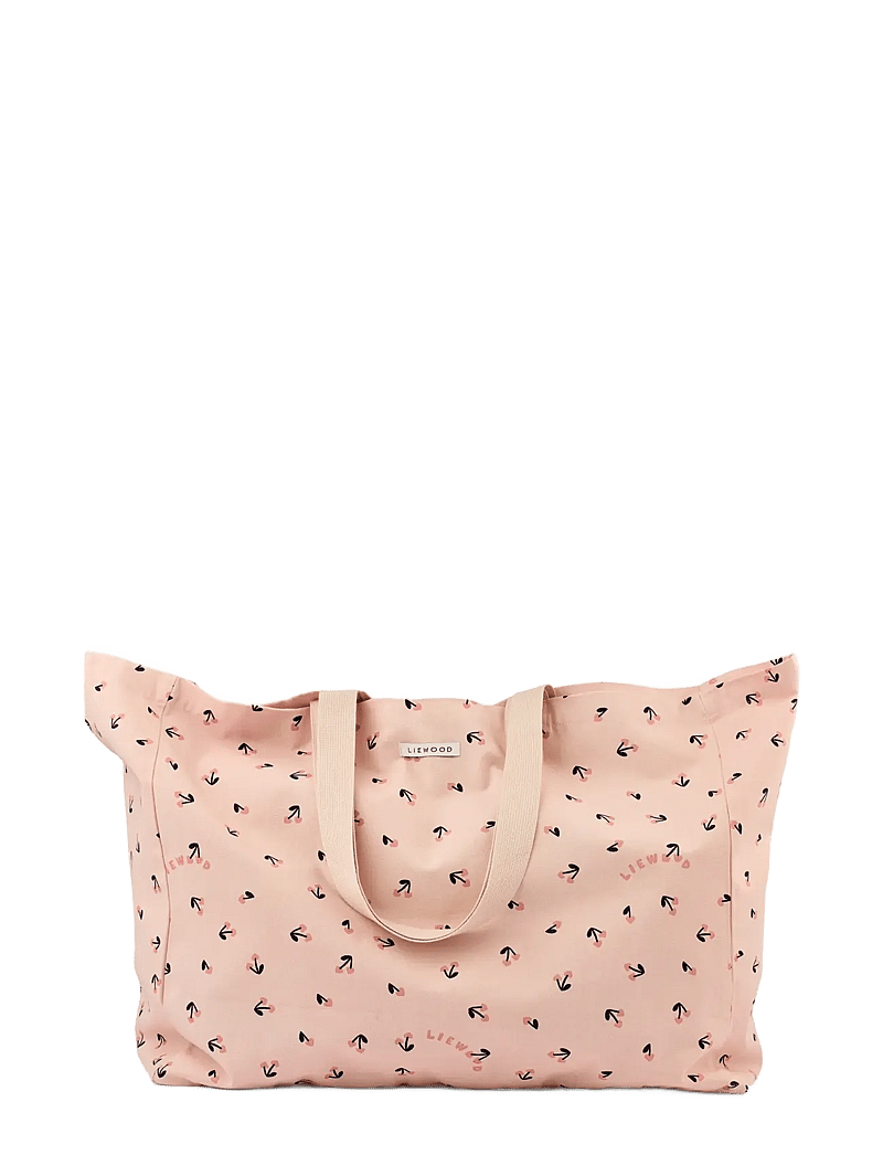 Liewood - Maxi Totebag - shoppere - cherry heart / rosey - 0