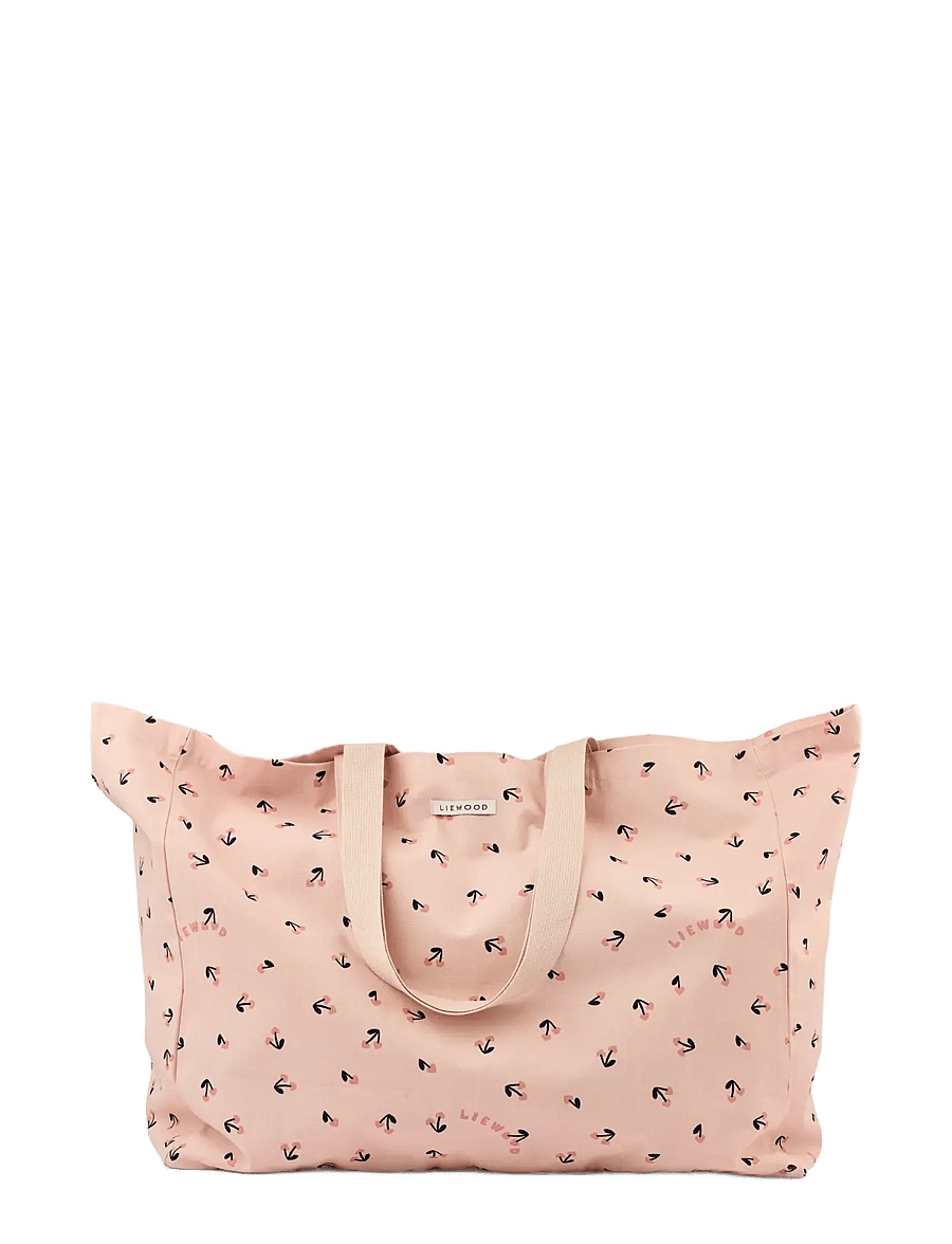 Liewood - Maxi Totebag - shoppere - cherry heart / rosey - 0