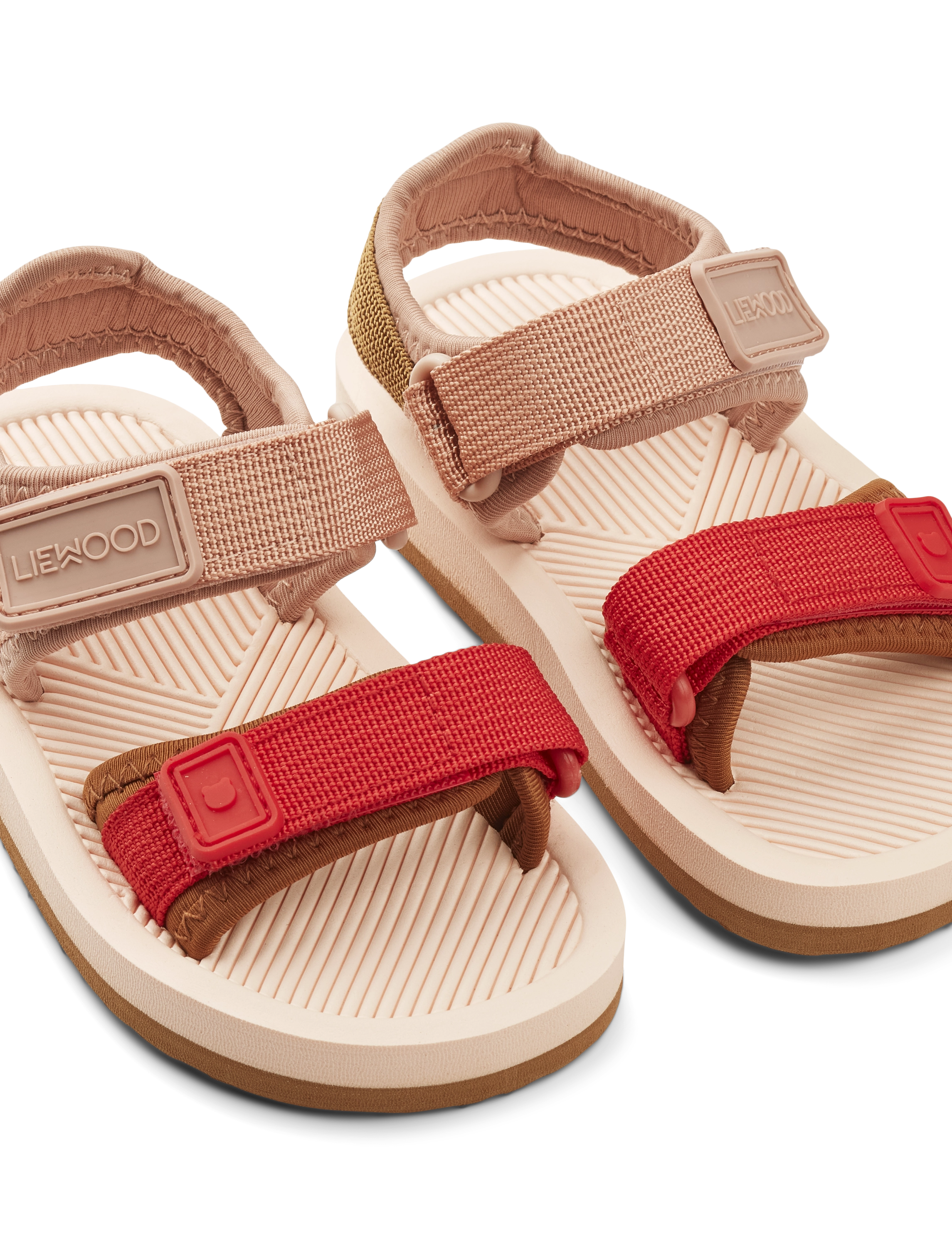 Monty Sandals - APPLE RED MULTI MIX