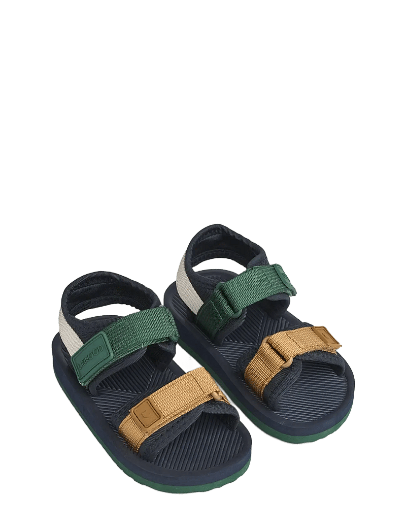 Liewood - Monty Sandals - sandals - classic navy multi mix - 1