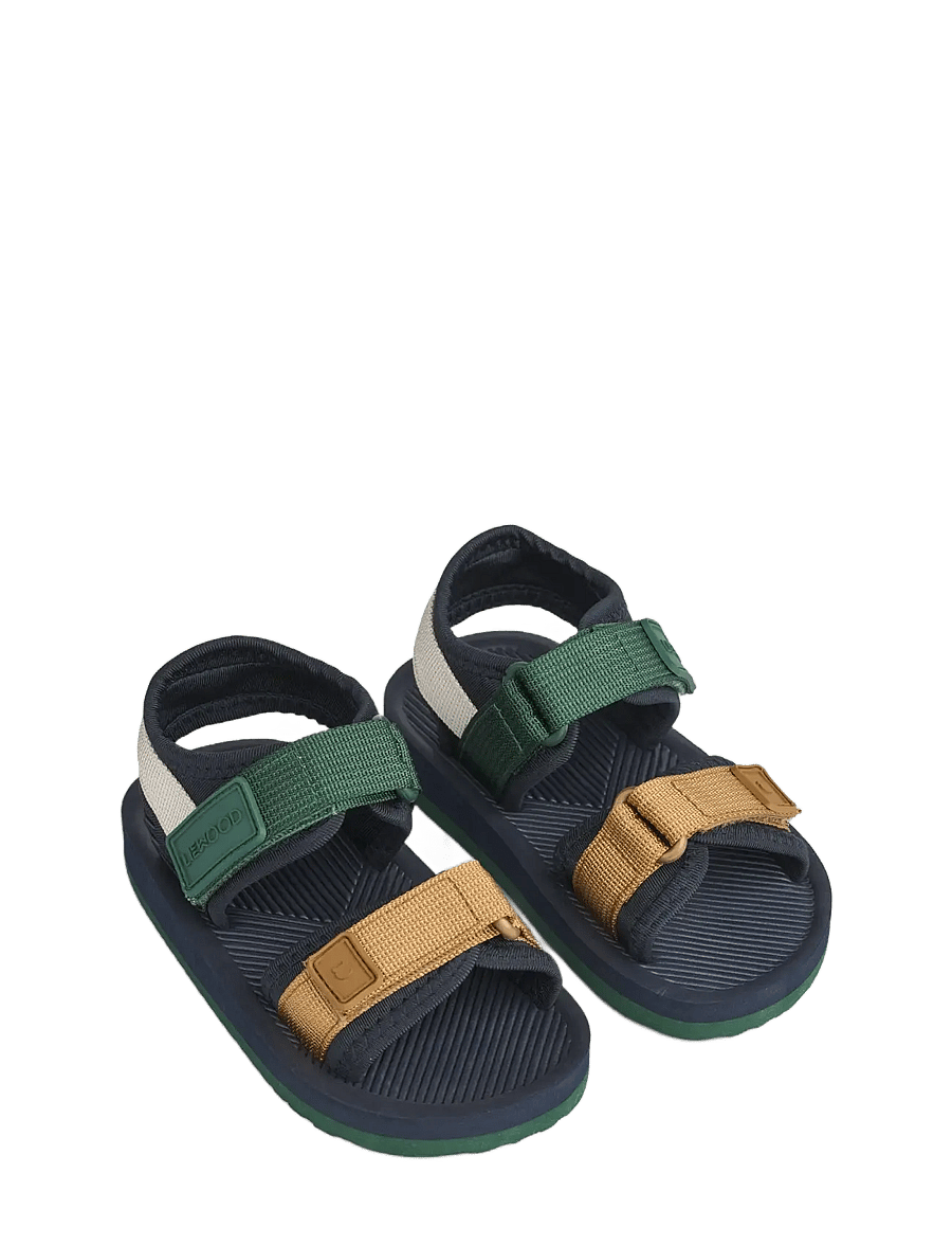 Liewood - Monty Sandals - sandaler - classic navy multi mix - 1