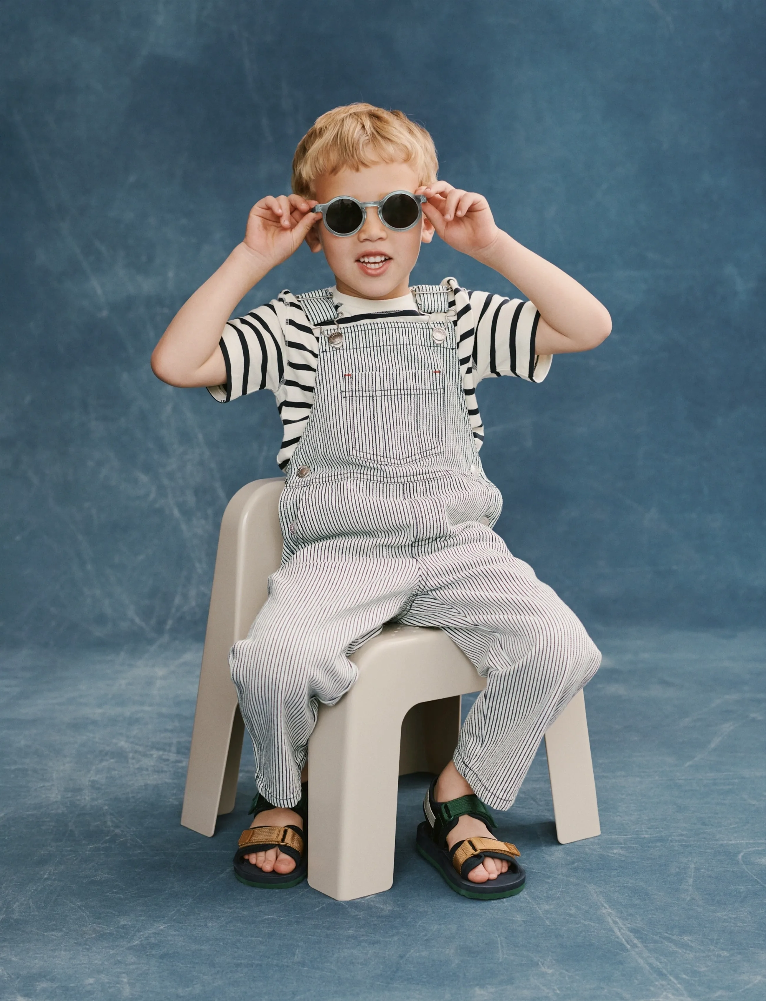 Liewood Monty Sandals, 23, Navy, Sommersko > Sandaler, Børn