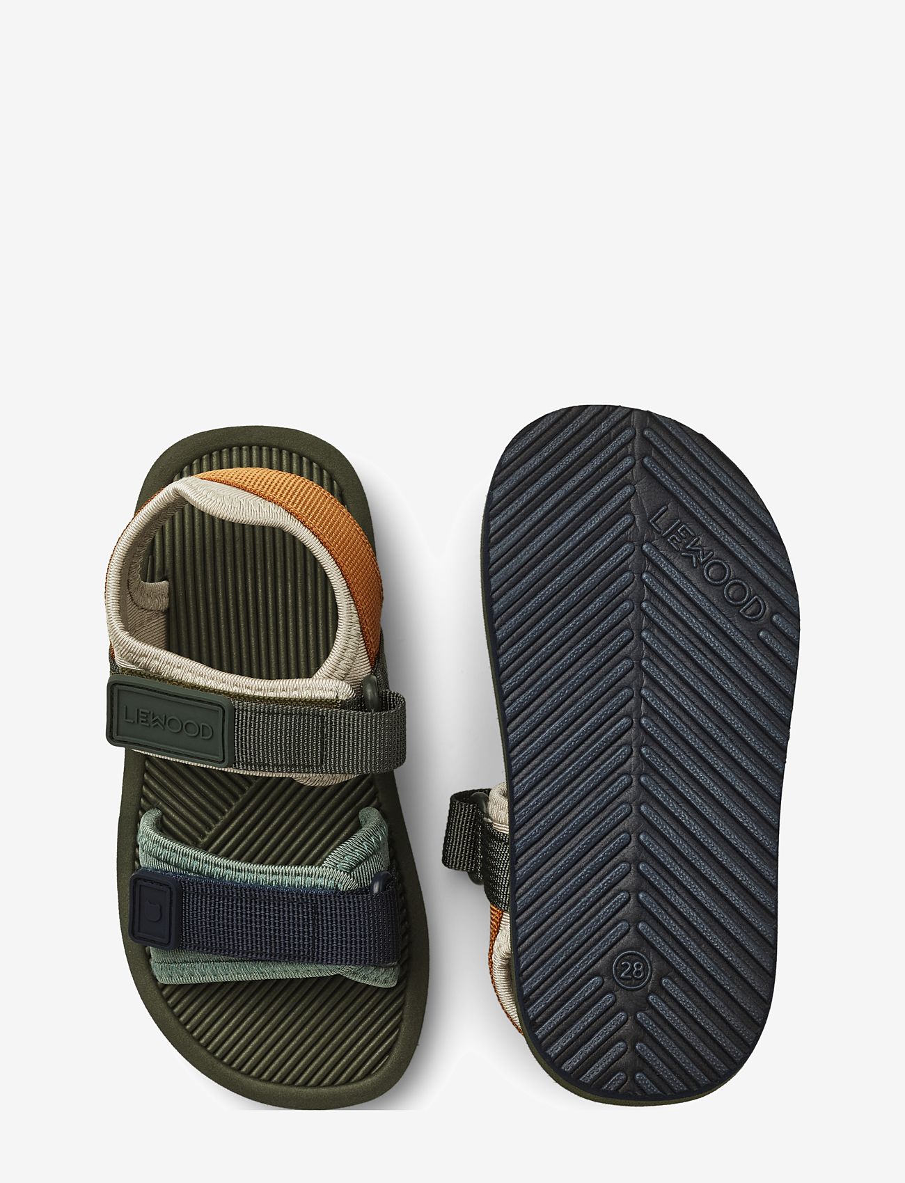 Liewood - Monty Sandals - sandaler - hunter green mix - 1
