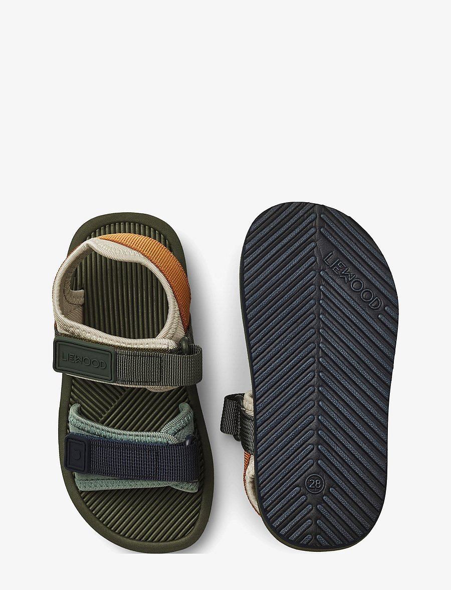 Liewood - Monty Sandals - sandaler - hunter green mix - 1