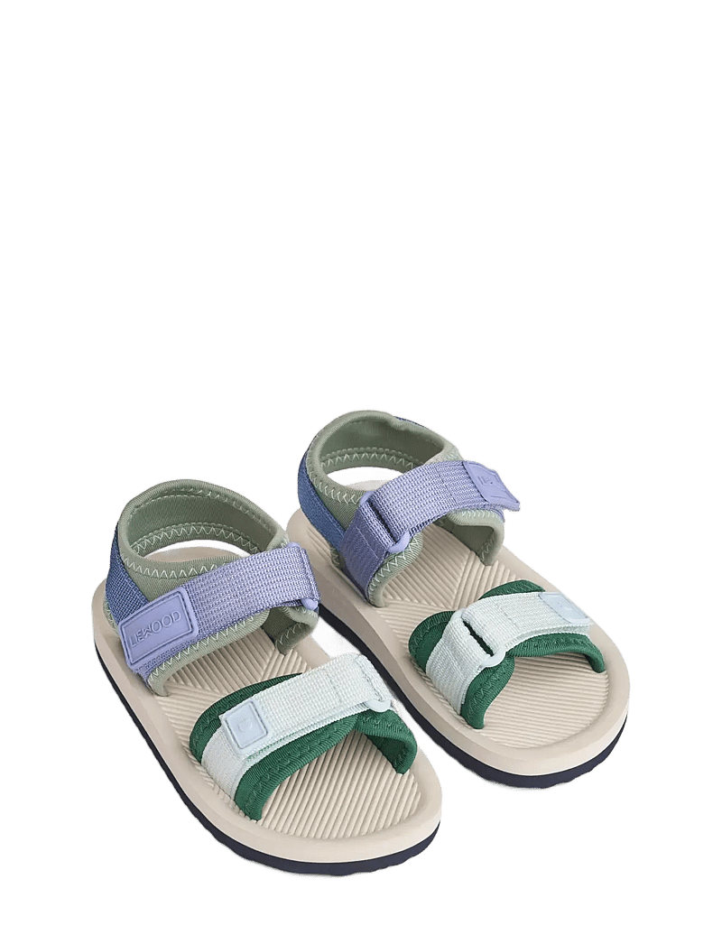Liewood - Monty Sandals - sandaler - peppermint multi mix - 1