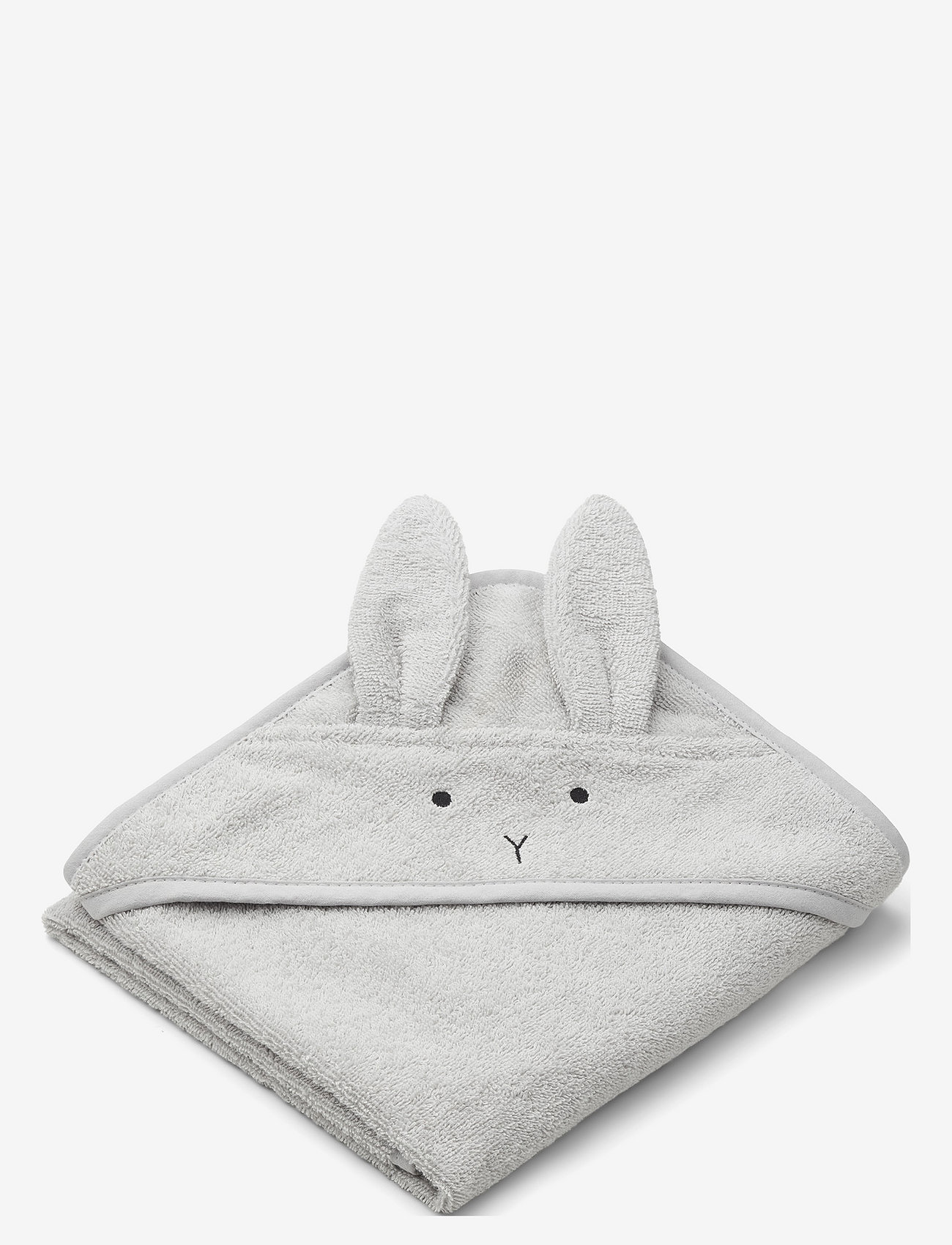 Liewood - Albert hooded towel - rätikud - rabbit dumbo grey - 0