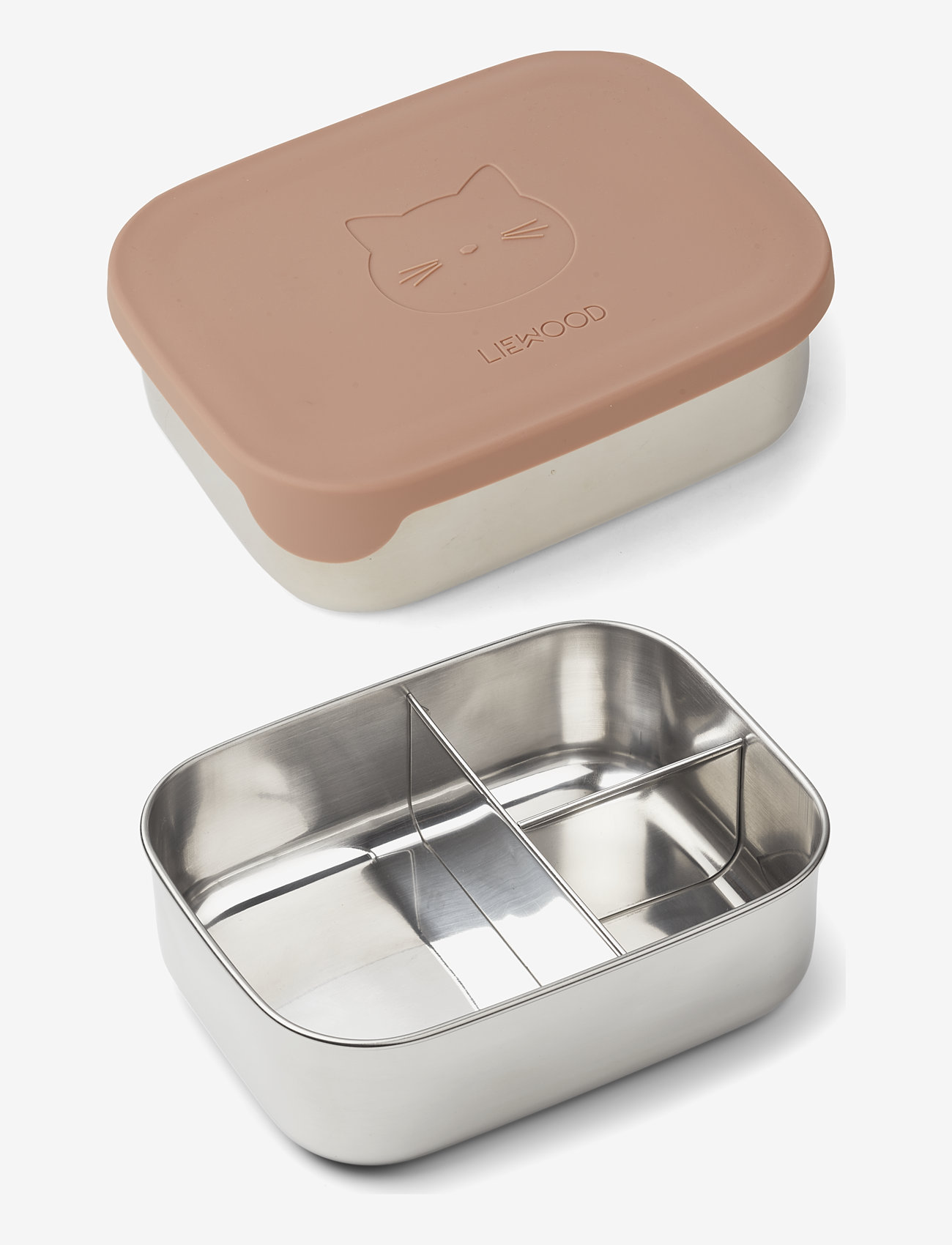 Liewood - Arthur lunchbox - cat dark rose - 0