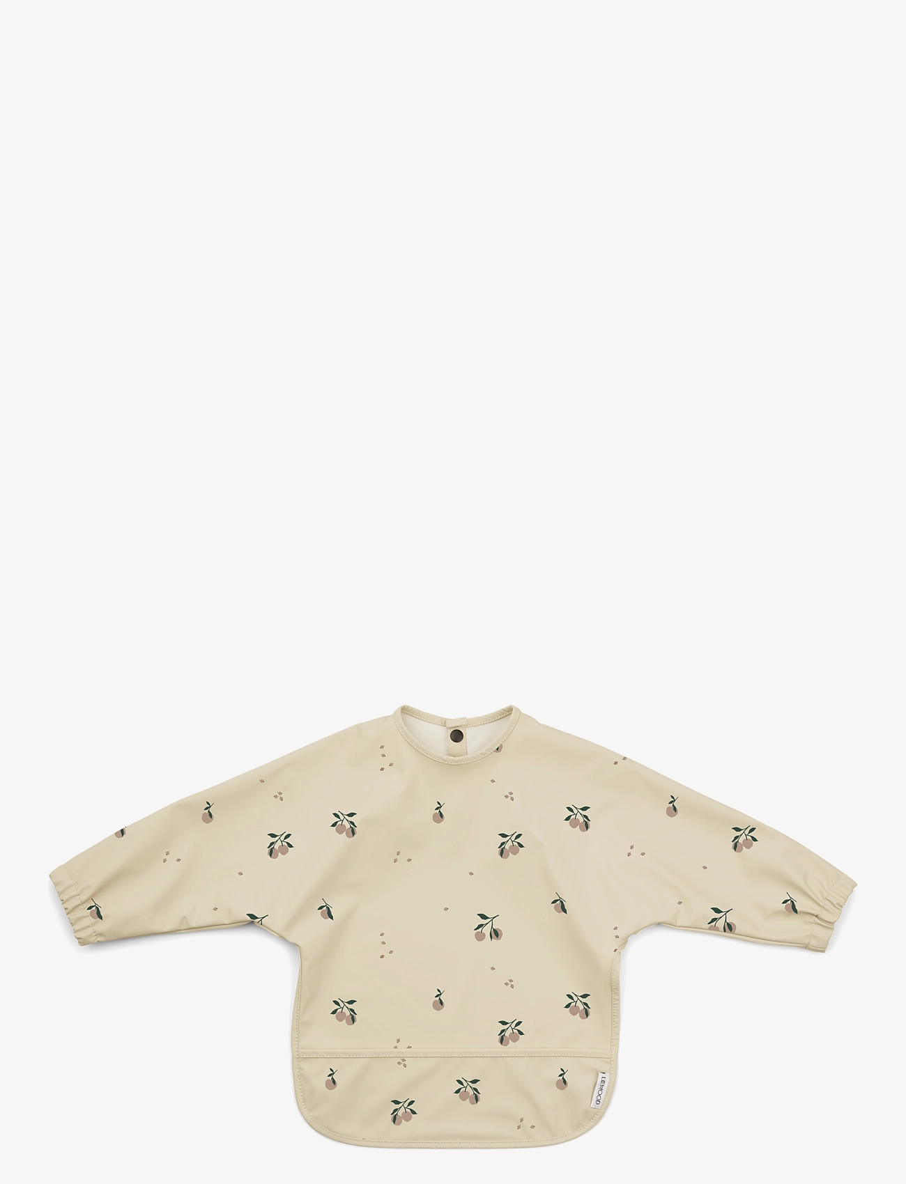 Liewood Merle Printed Cape Bib, One Size, Cream, Hagesmække > Langærmet Hagesmæk, Børn