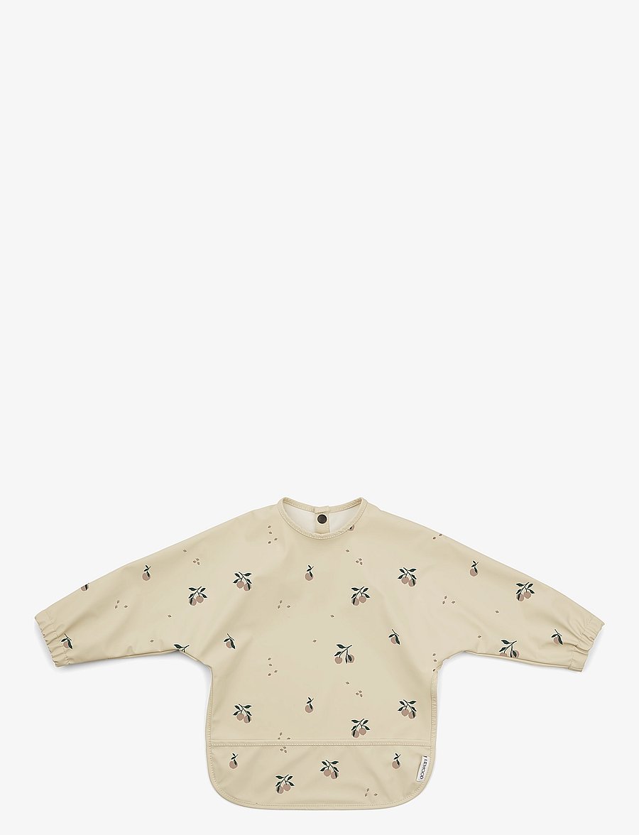 Liewood - Merle Printed Cape Bib - langarmlätzchen - peach/sea shell mix - 0