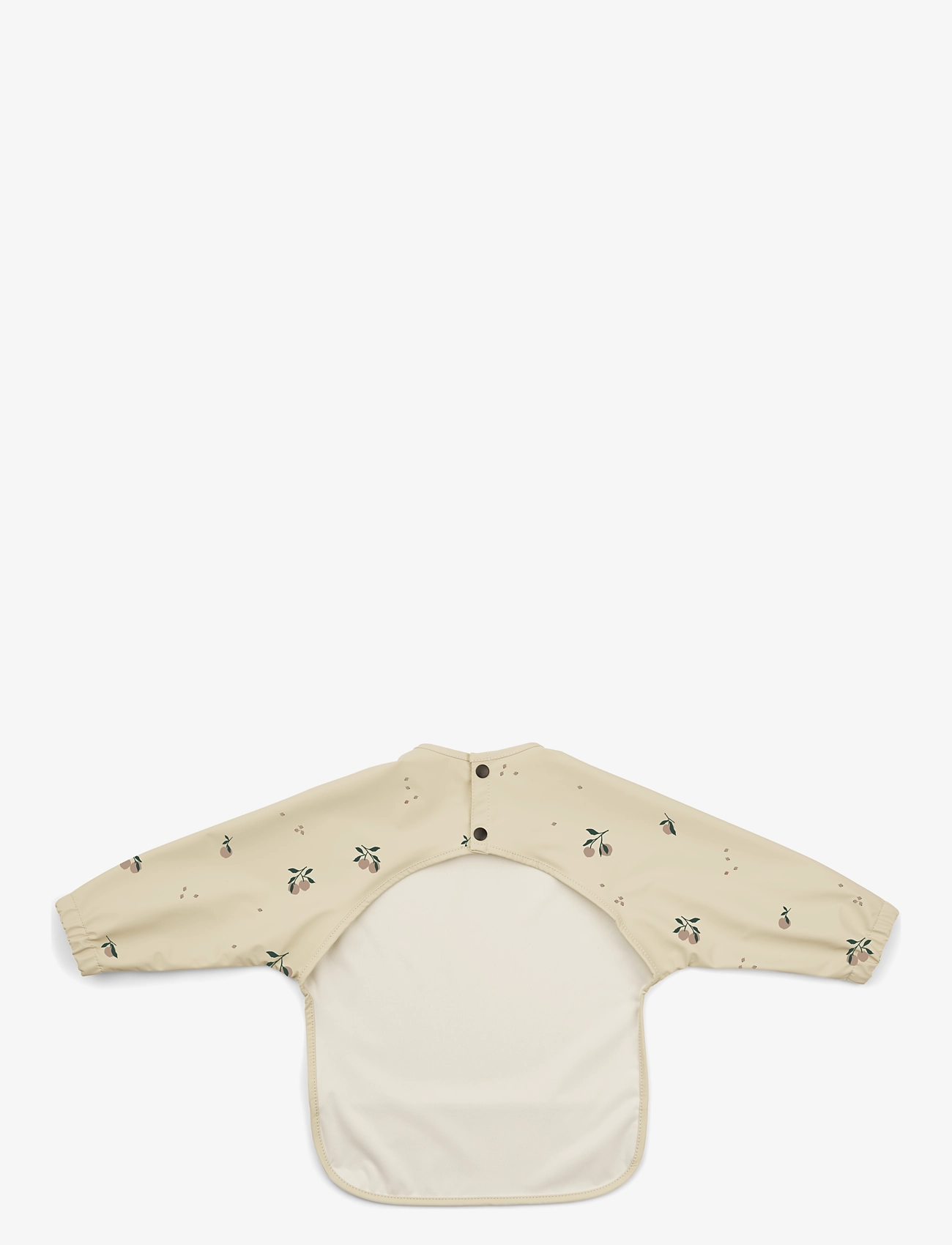 Liewood - Merle Printed Cape Bib - långärmad haklappar - peach/sea shell mix - 1
