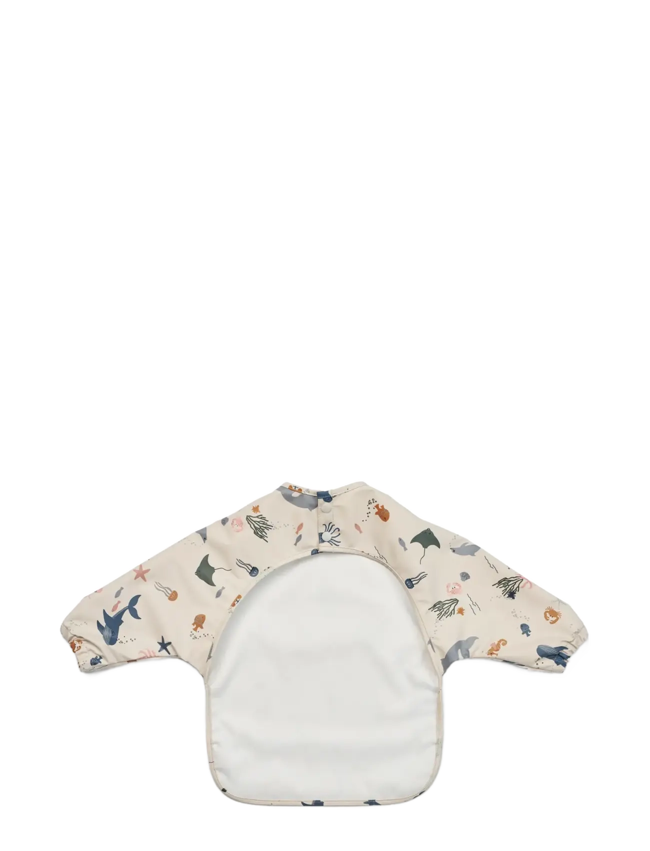 Liewood - Merle Printed Cape Bib - langærmet bluse - sea creature / sandy - 2