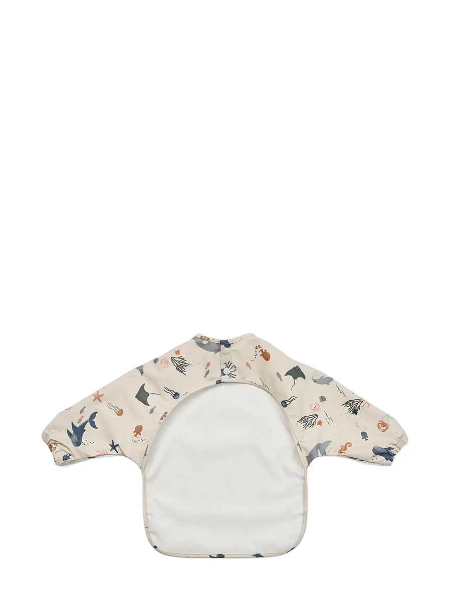 Liewood - Merle Printed Cape Bib - langarmlätzchen - sea creature / sandy - 2