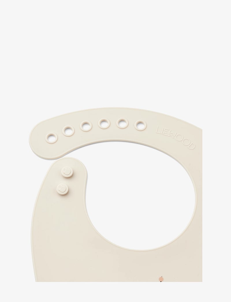 Liewood - Tilda Silicone Bib 2-Pack - varrukateta pudipõlled - peach/sea shell mix - 1