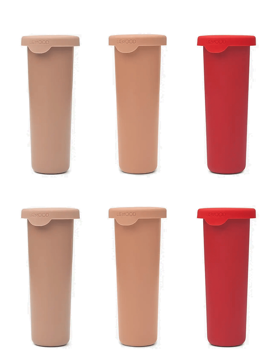 Liewood - Gianni ice mould 6-pack - kokkamine - apple red multi mix - 0