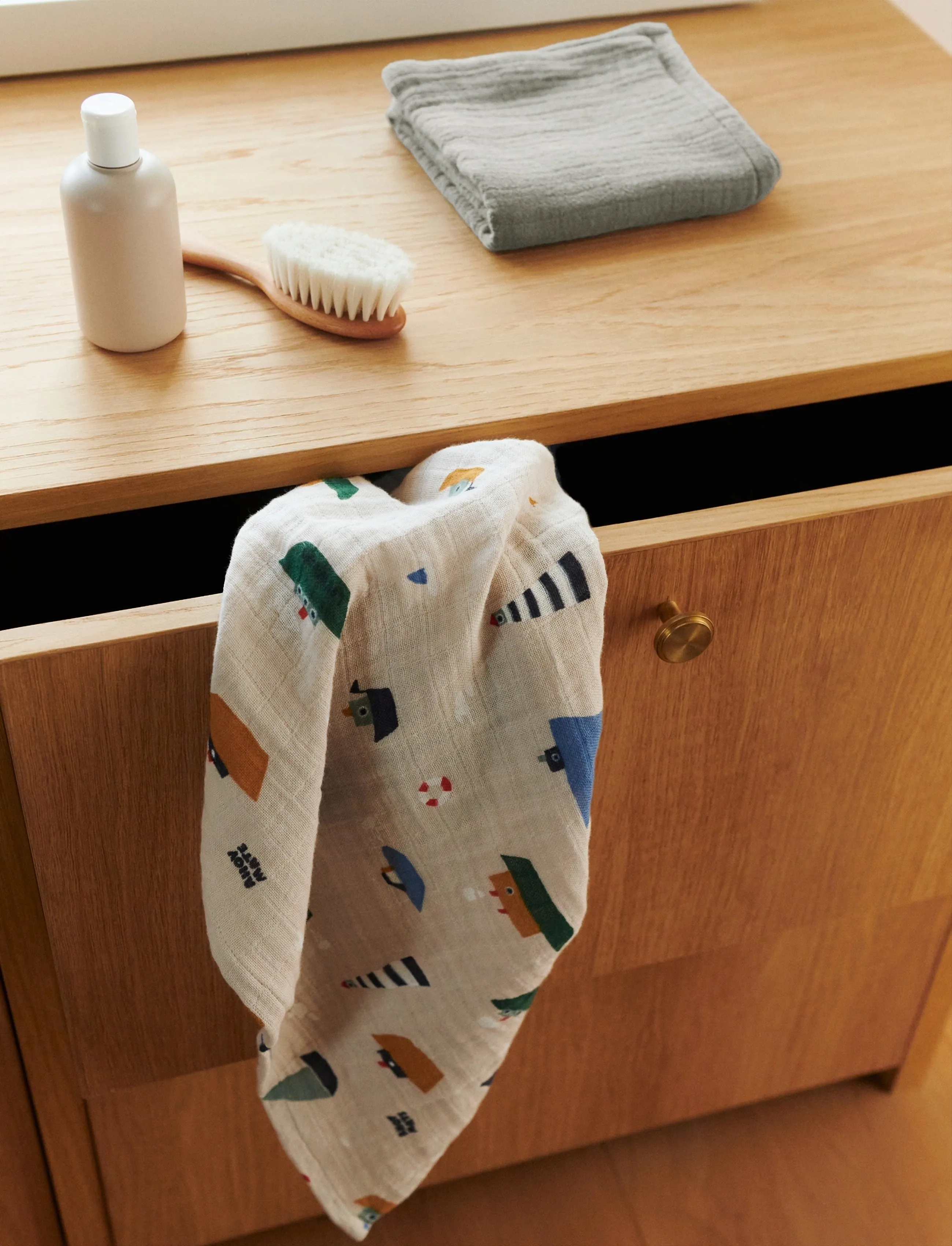 Liewood Lewis Muslin Cloth 2-Pack, 65X65 cm, Muslins, Creme - Cloths, Kinder