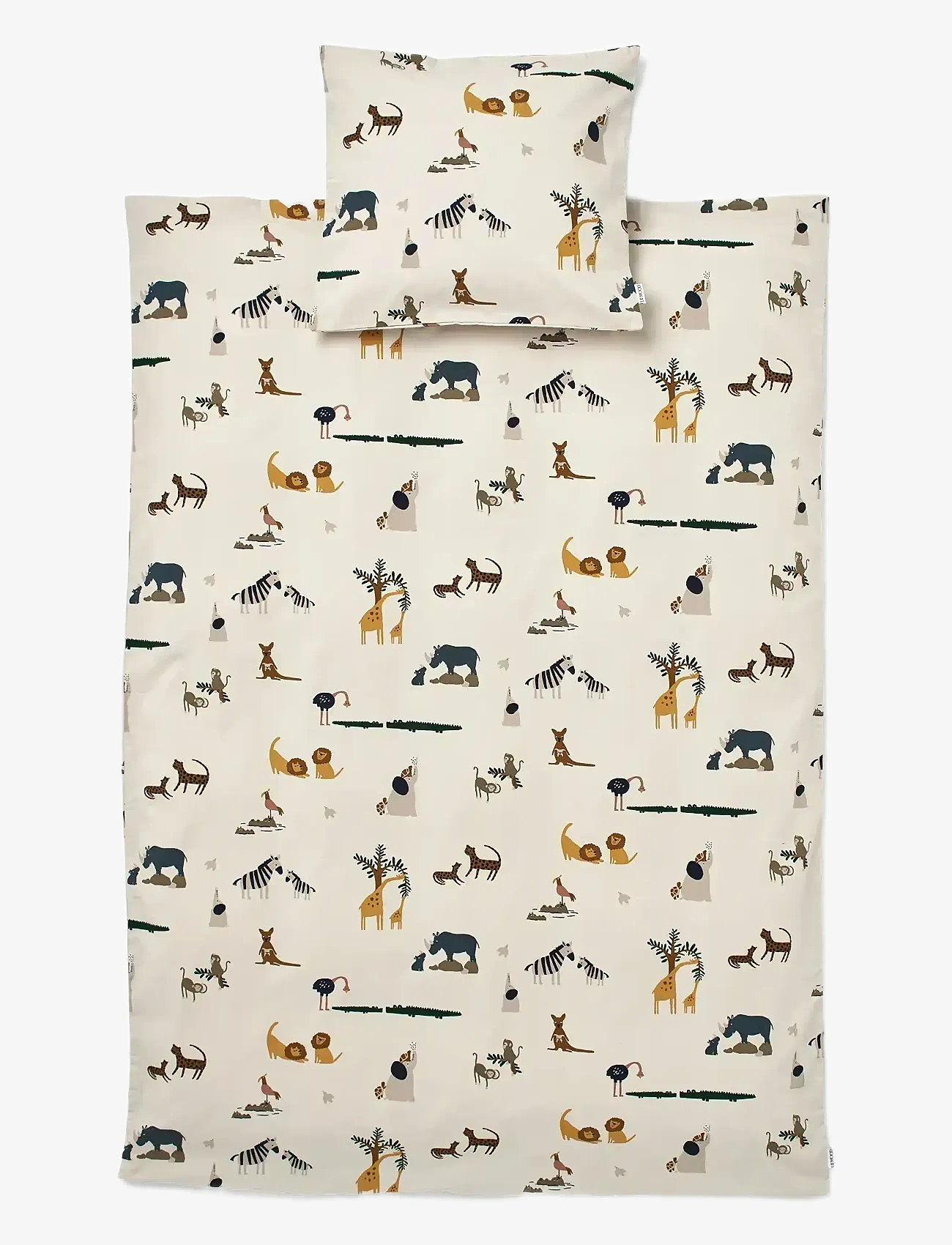 Liewood - Carmen baby bedding print - sengesæt - all together sandy - 1