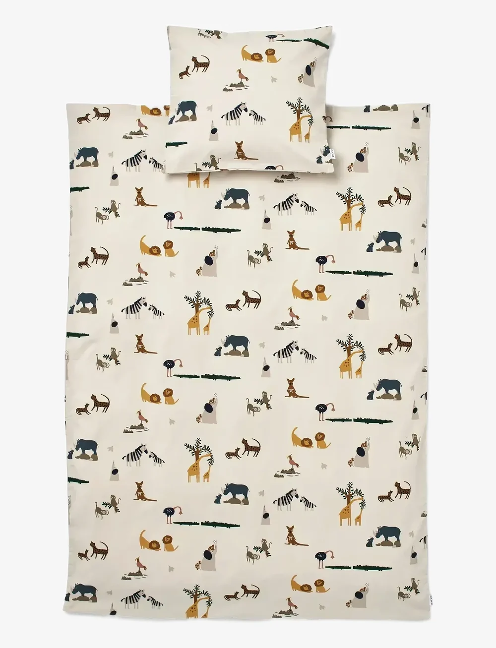 Liewood - Carmen Baby Printed Bedding - bettwäsche-set - all together sandy - 1