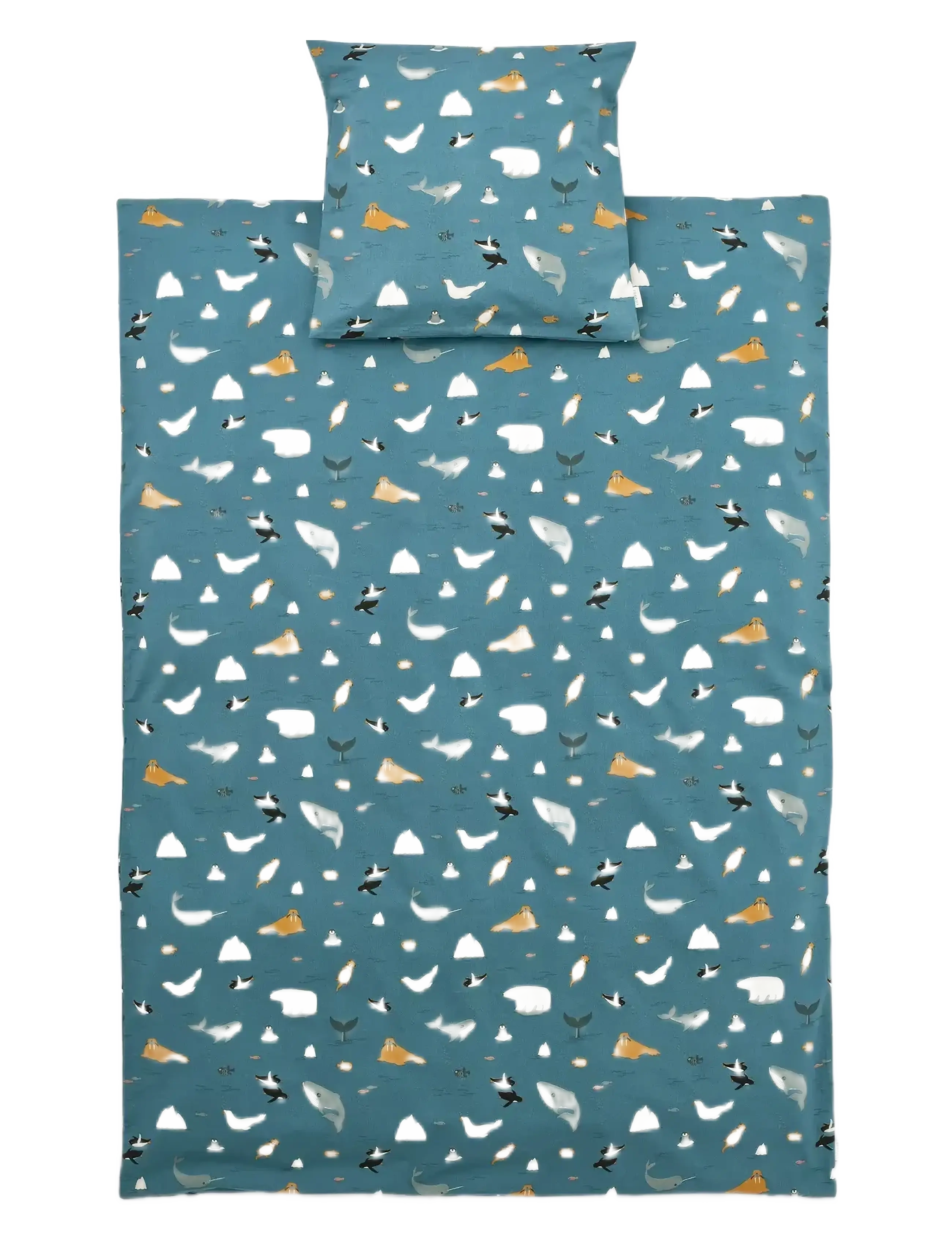 Liewood - Carmen baby bedding print - bed sets - arctic sea /  ocean view - 1