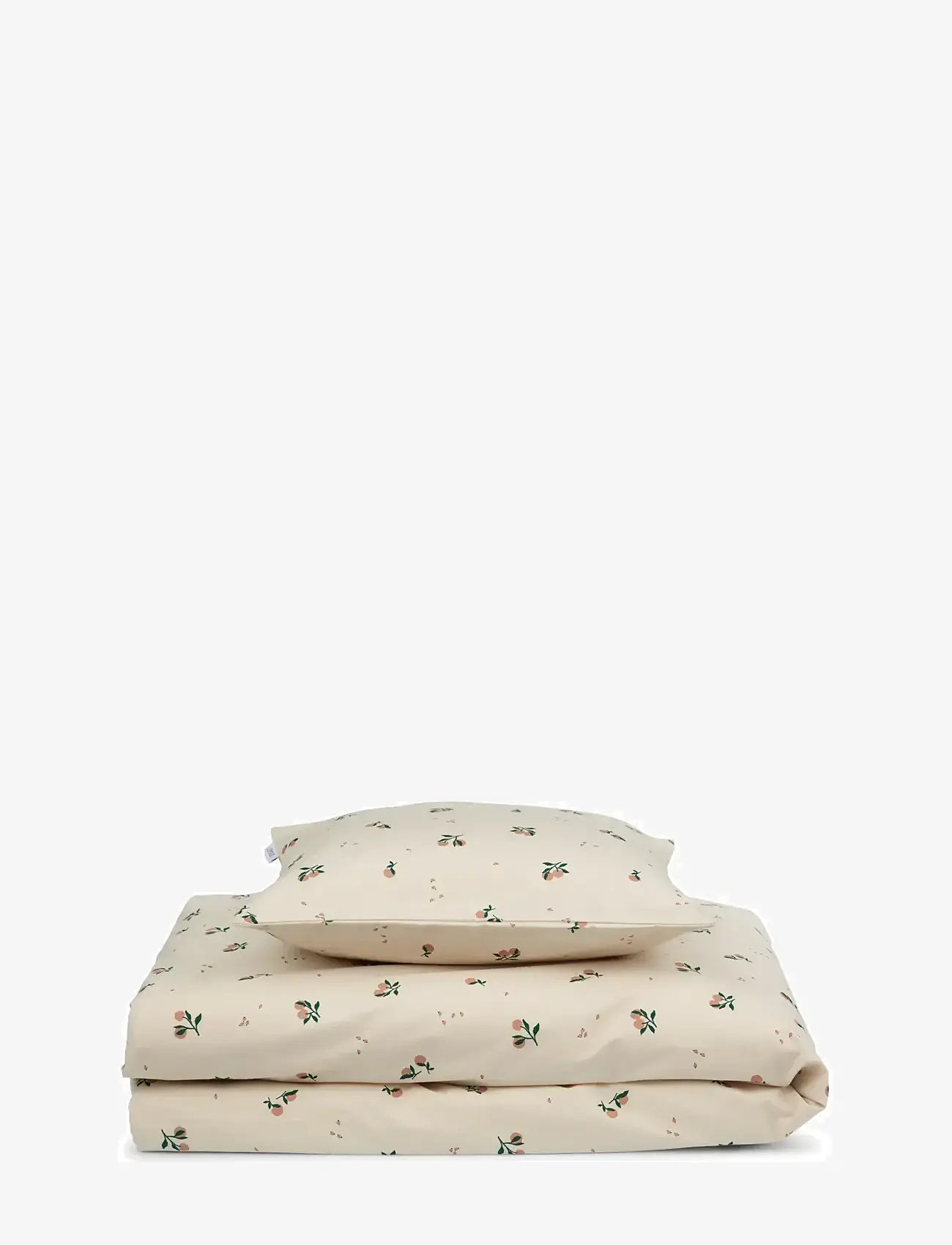 Liewood - Carmen Baby Printed Bedding - bettwäsche-set - peach / sea shell - 0