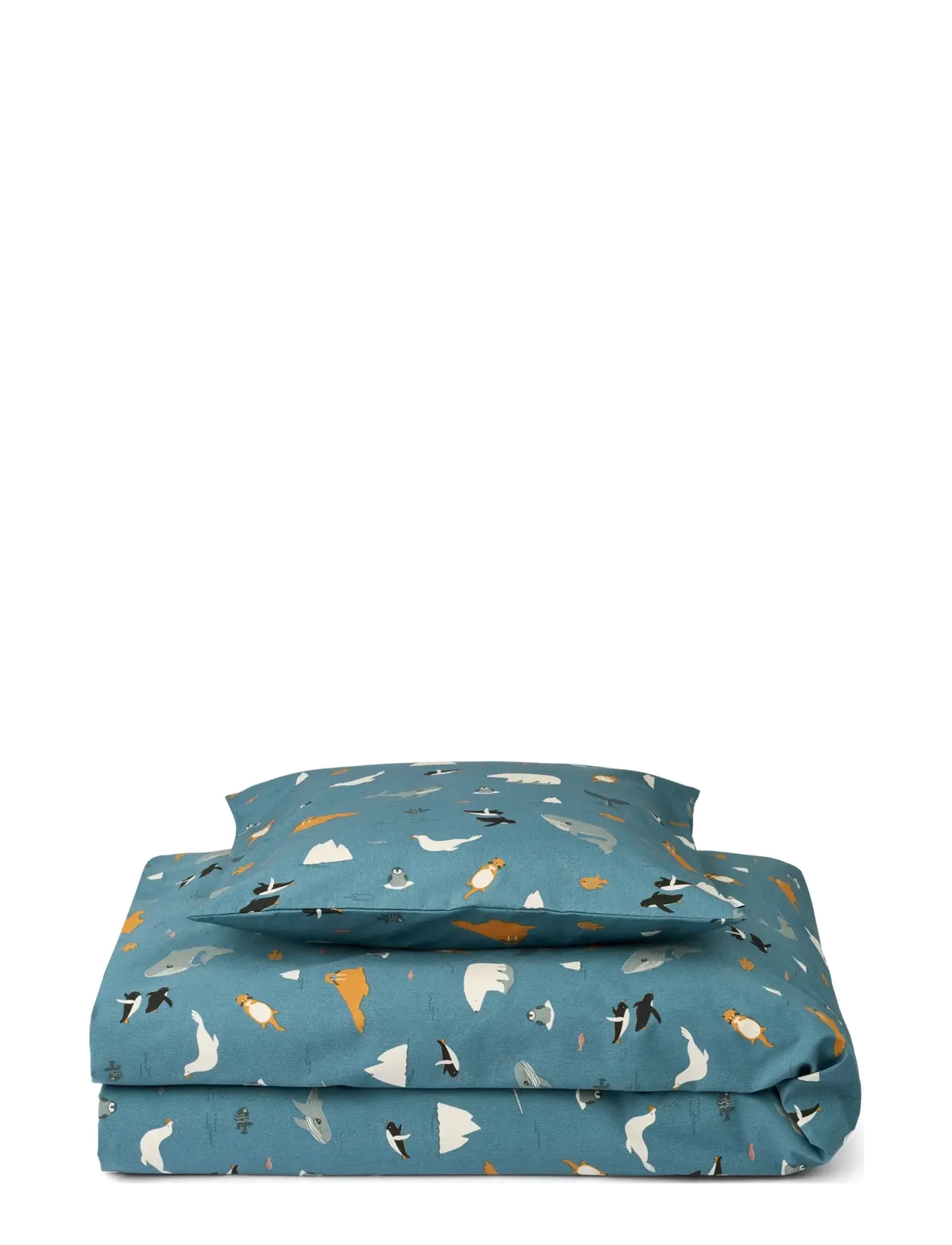 Liewood Carl Adult Printed Bedding, One Size, Sleep Time, Blau - Bed Sets, Kinder