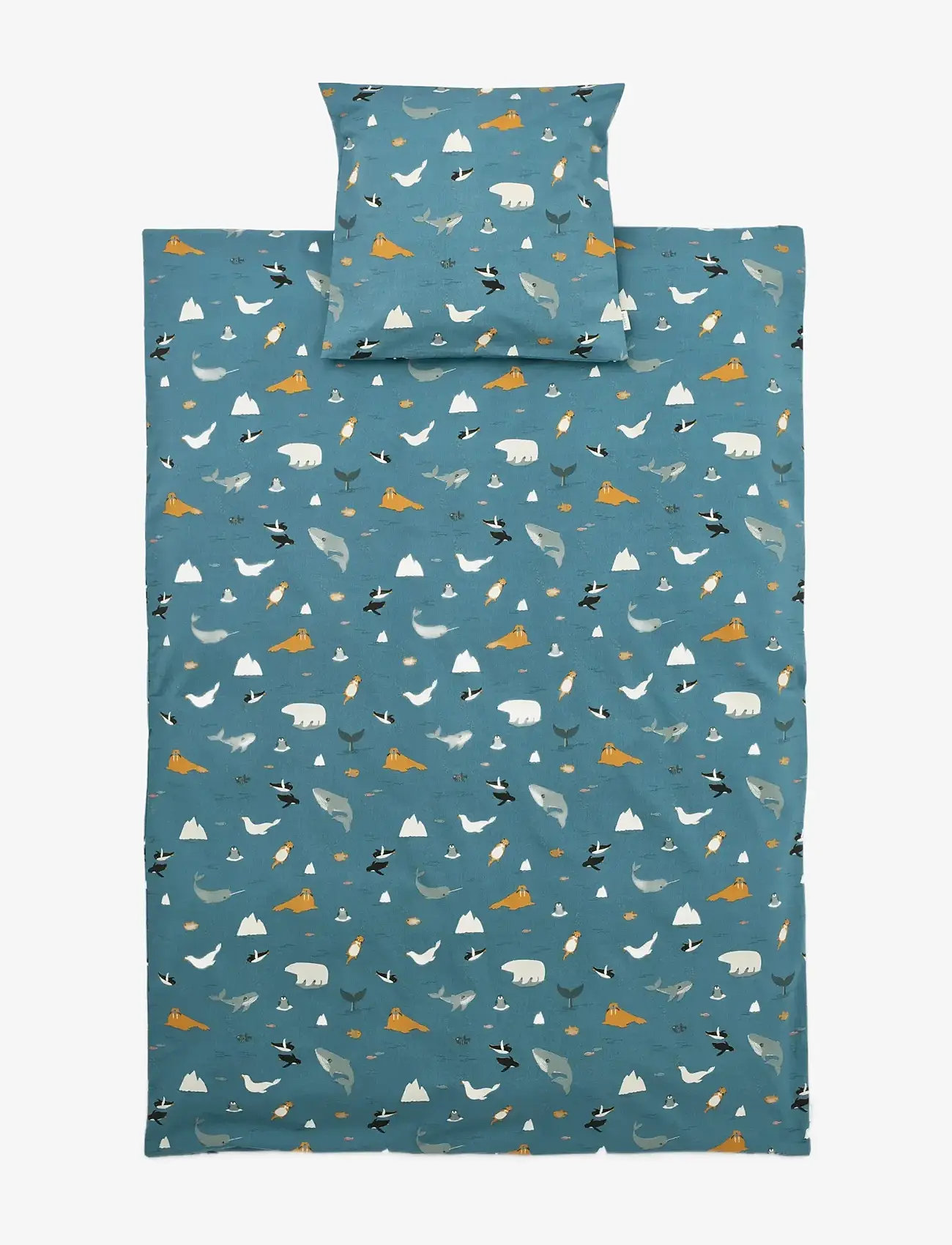 Liewood - Carl Adult Printed Bedding - sengesæt - arctic sea /  ocean view - 1