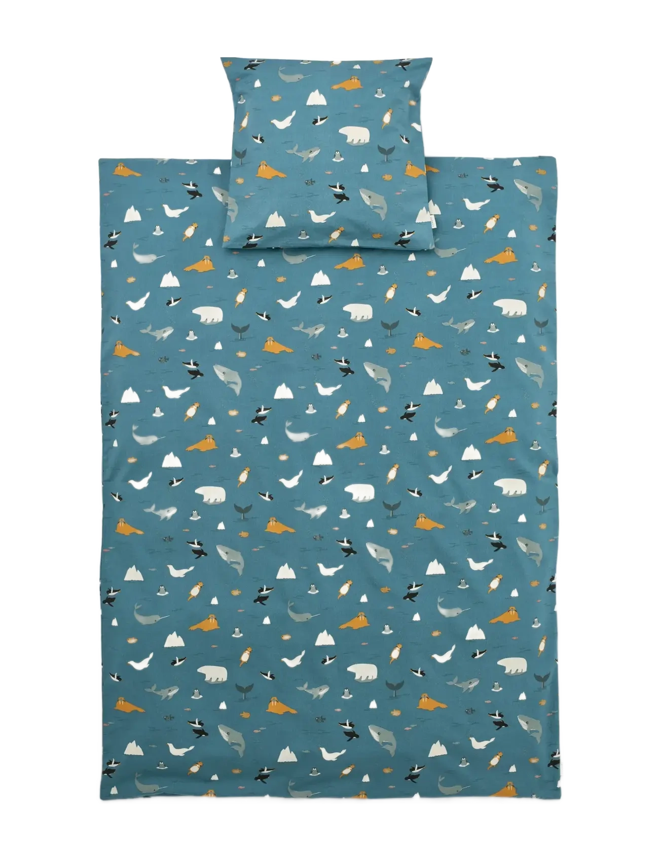 Liewood - Carl Adult Printed Bedding - sengesæt - arctic sea /  ocean view - 1