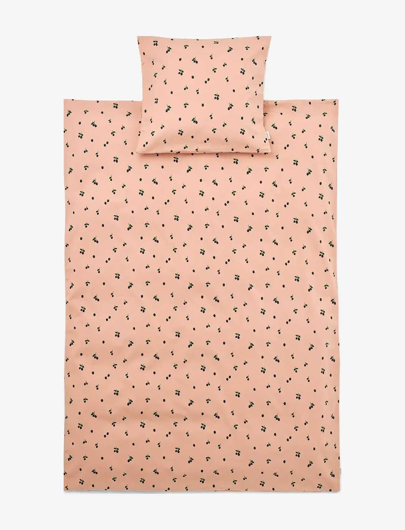Liewood - Carl Adult Printed Bedding - påslakanset - berry / pale tuscany - 1