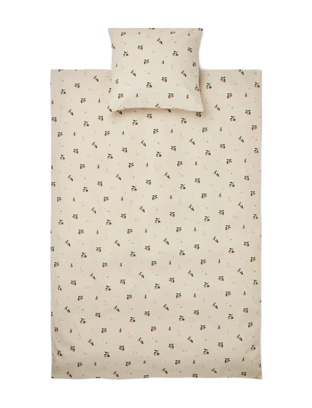 Liewood - Carl Adult Printed Bedding - voodiriiete komplektid - peach / sea shell - 1