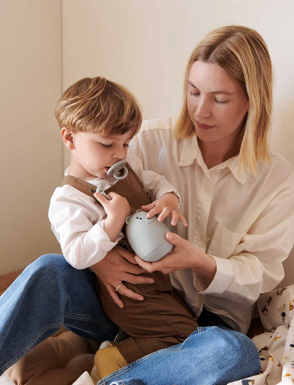 Liewood - Ingeborg Junior Printed Bedding - sengesæt - all together sandy - 4