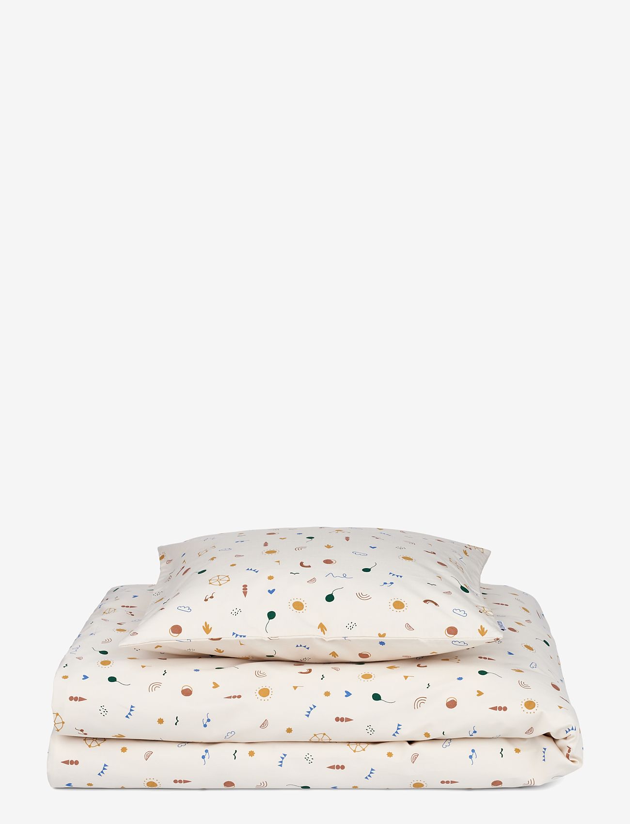 Liewood - Ingeborg junior bedding print - amusement park sandy - 0