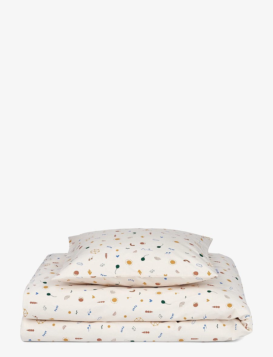 Liewood - Ingeborg junior bedding print - bettwäsche-set - amusement park sandy - 0
