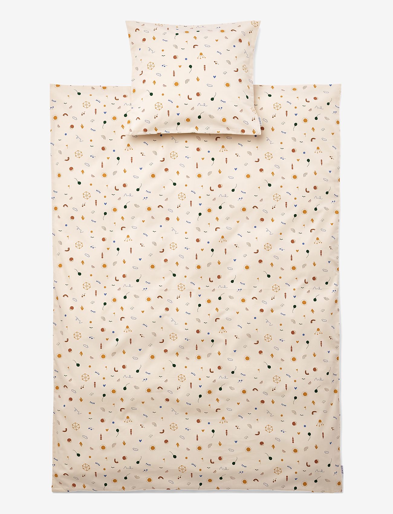 Liewood - Ingeborg junior bedding print - amusement park sandy - 1