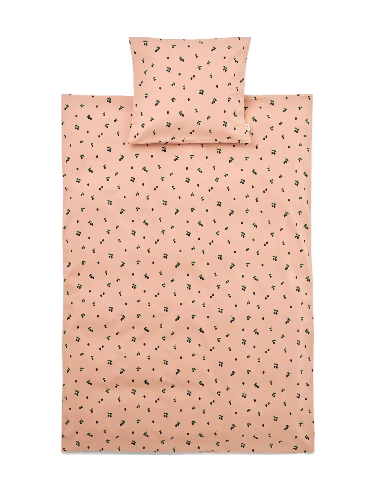 Liewood - Ingeborg junior bedding print - komplety pościeli - berry / pale tuscany - 1