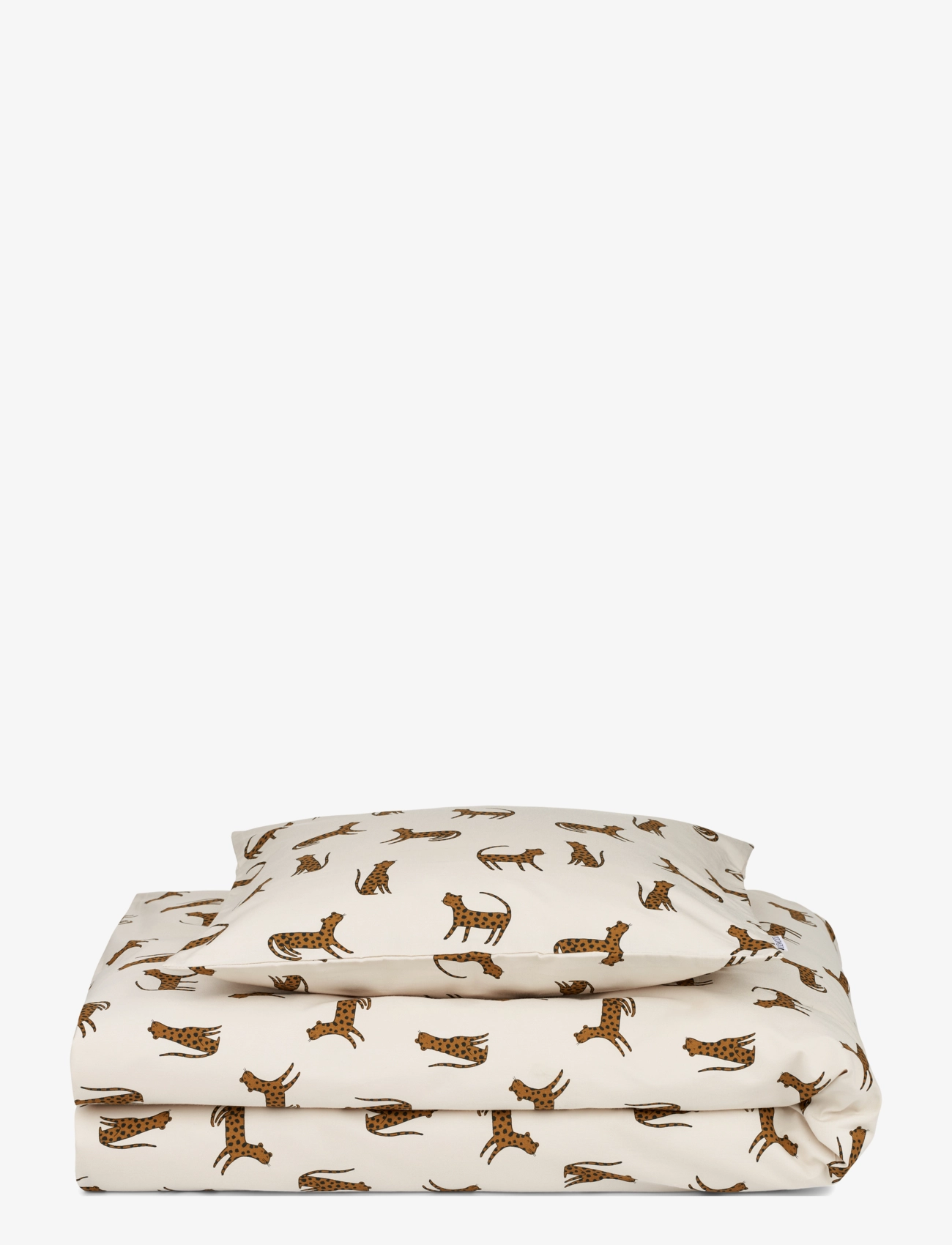 Ingeborg junior bedding print - LEOPARD SANDY