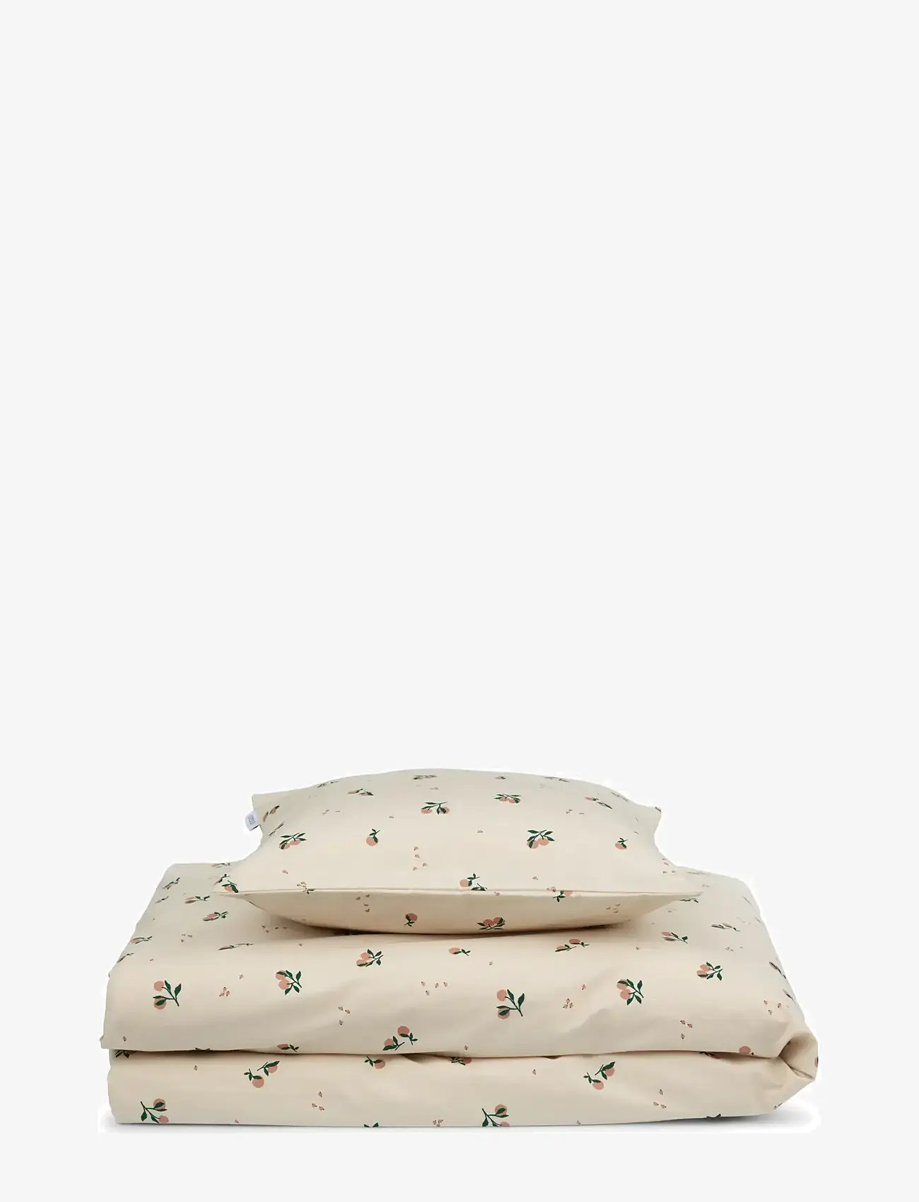 Liewood - Ingeborg Junior Printed Bedding - sengesæt - peach / sea shell - 0
