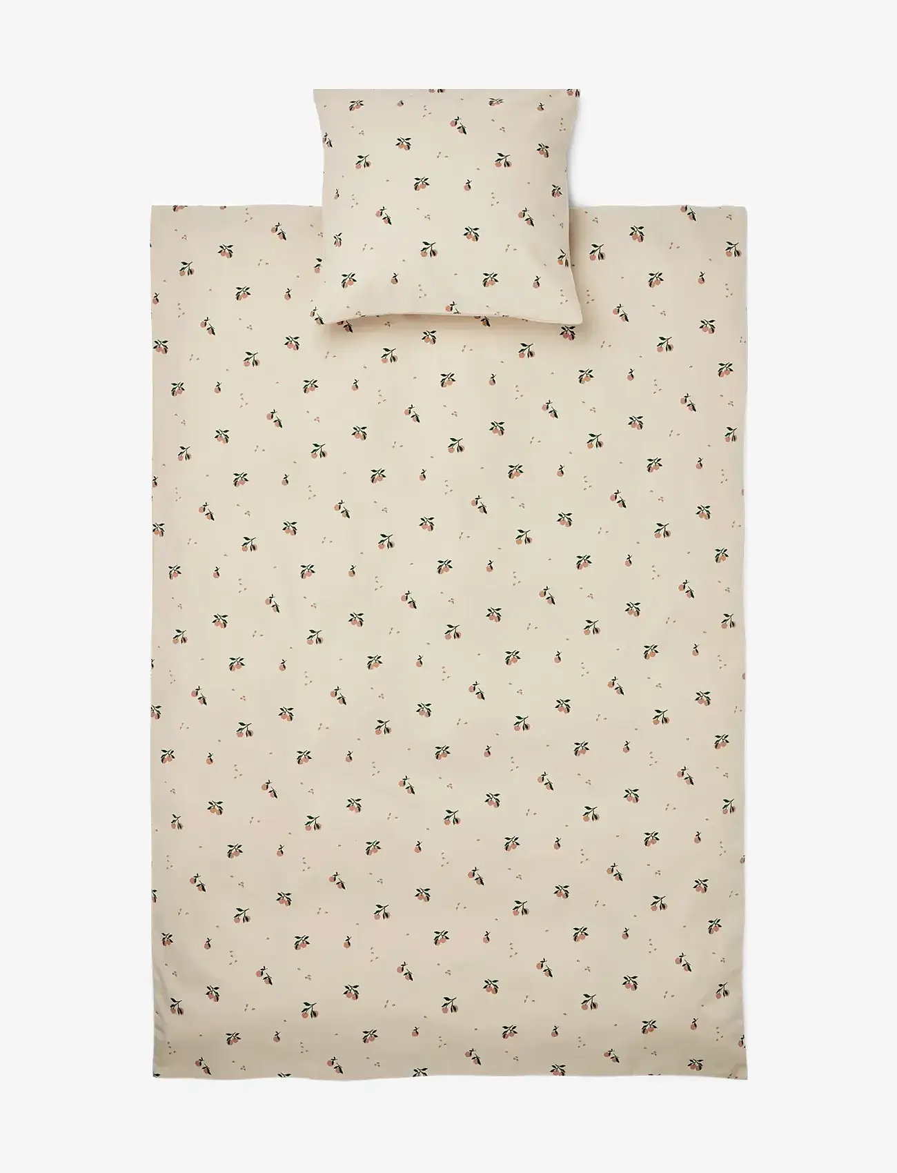 Liewood - Ingeborg Junior Printed Bedding - sengesæt - peach / sea shell - 1