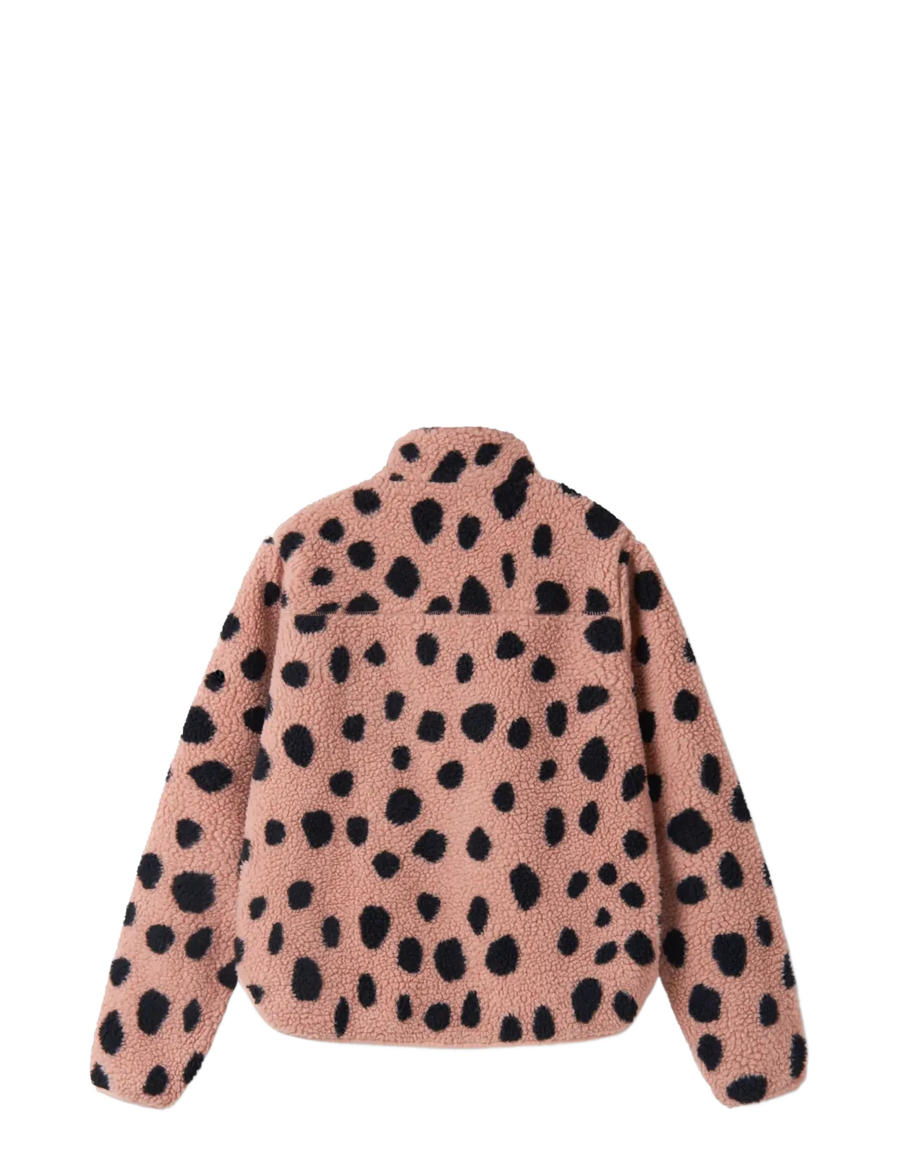 Liewood - Nelson Adult Pile Jacket - sweatshirts & hoodies - mega leo spot / pale tuscany - 1