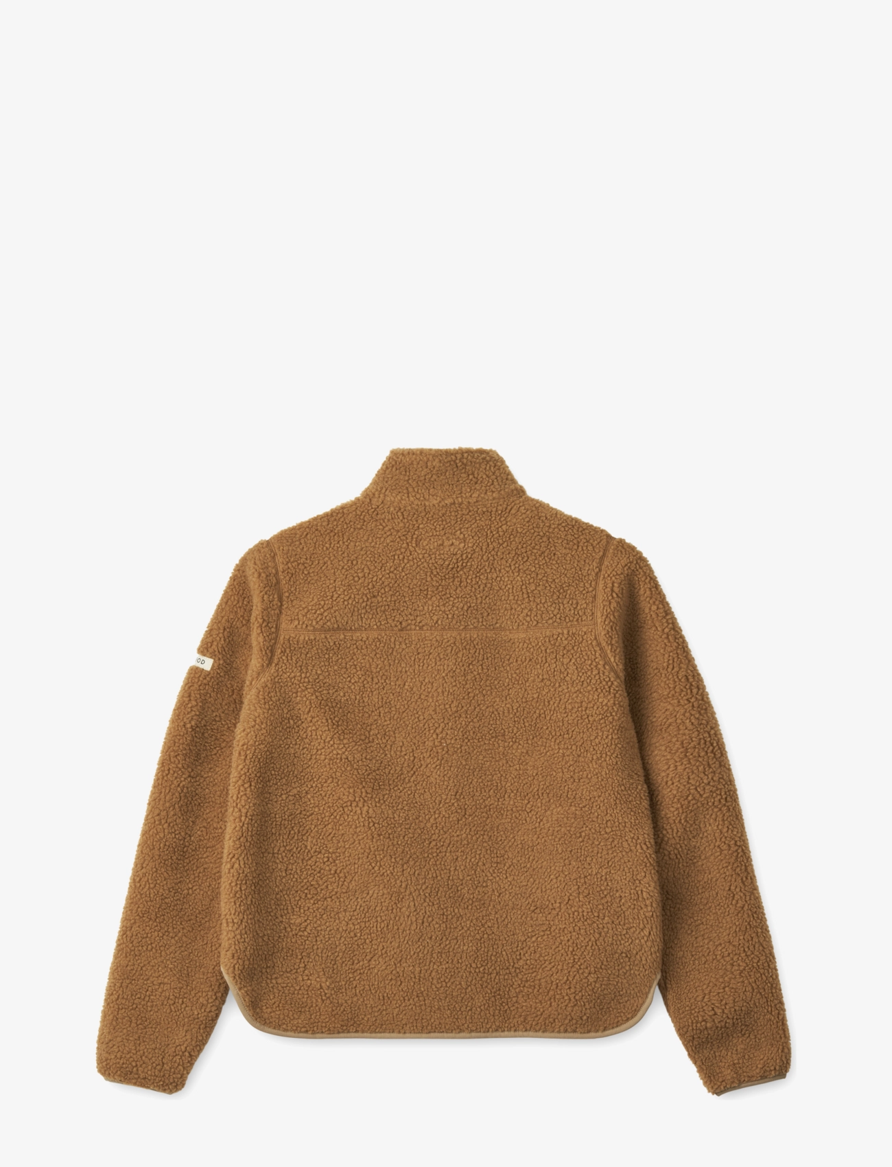 Liewood - Nelson Adult Pile Jacket - golden caramel oat mix - 2