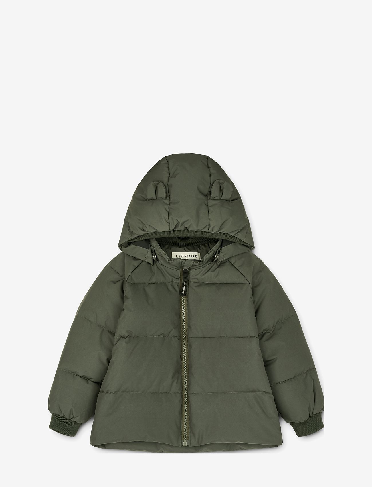 Liewood - Polle puffer jacket - hunter green - 0