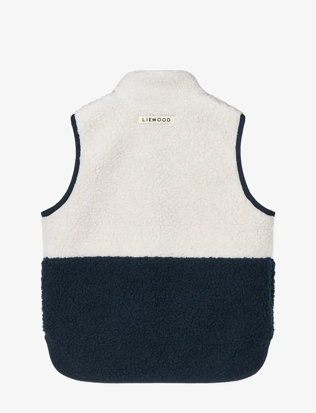 Liewood - Vada Pile vest - classic navy multi mix - 1
