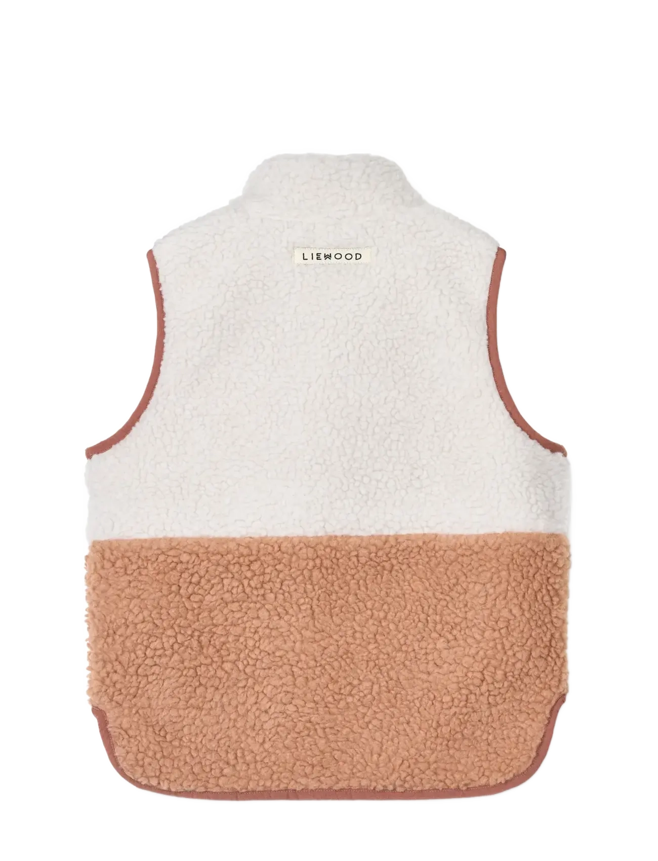 Liewood - Vada Pile vest - tuscany rose multi mix - 1