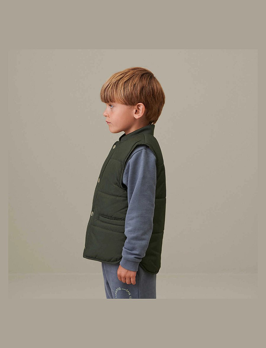 Liewood - Allison vest - hunter green - 3