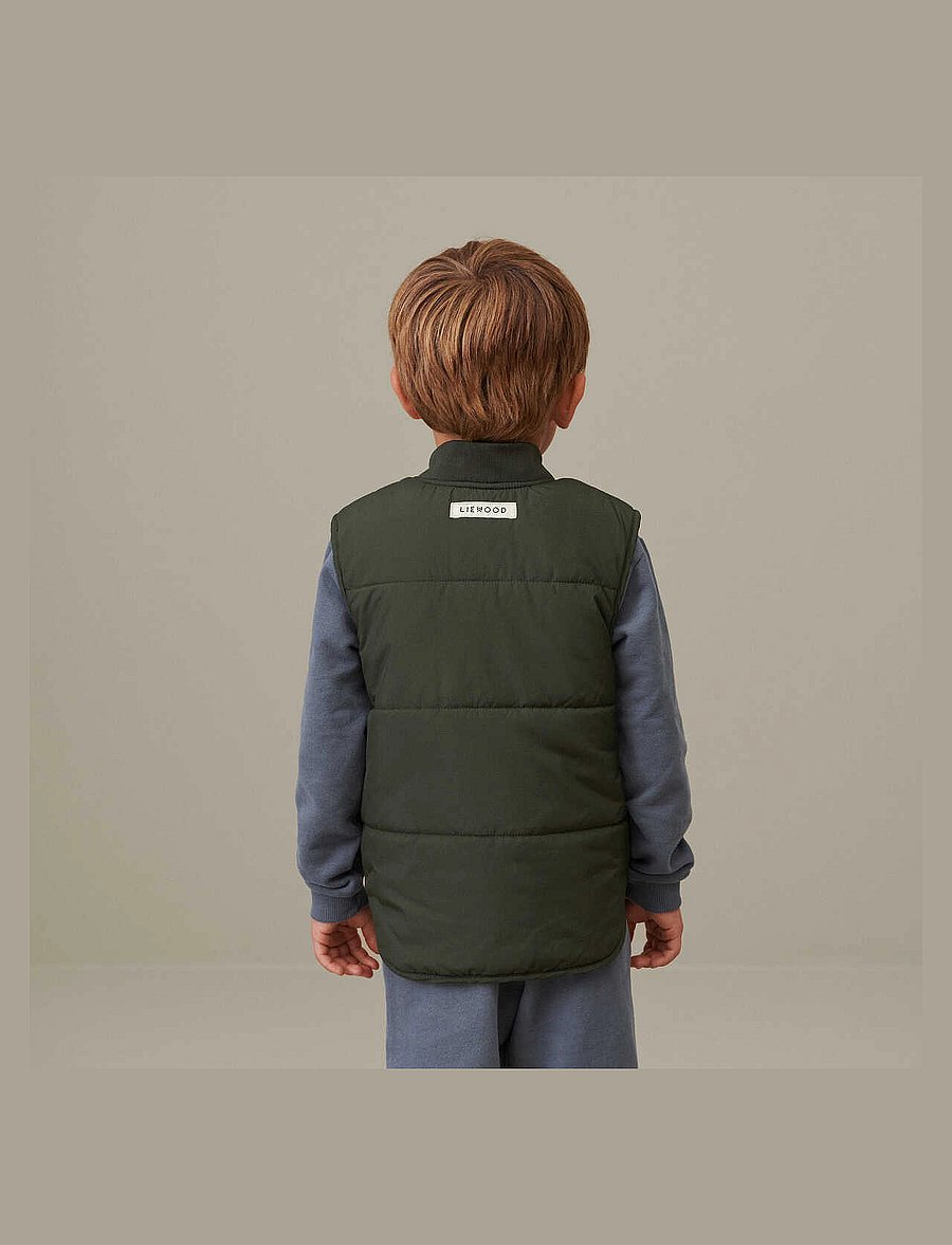Liewood - Allison vest - hunter green - 4