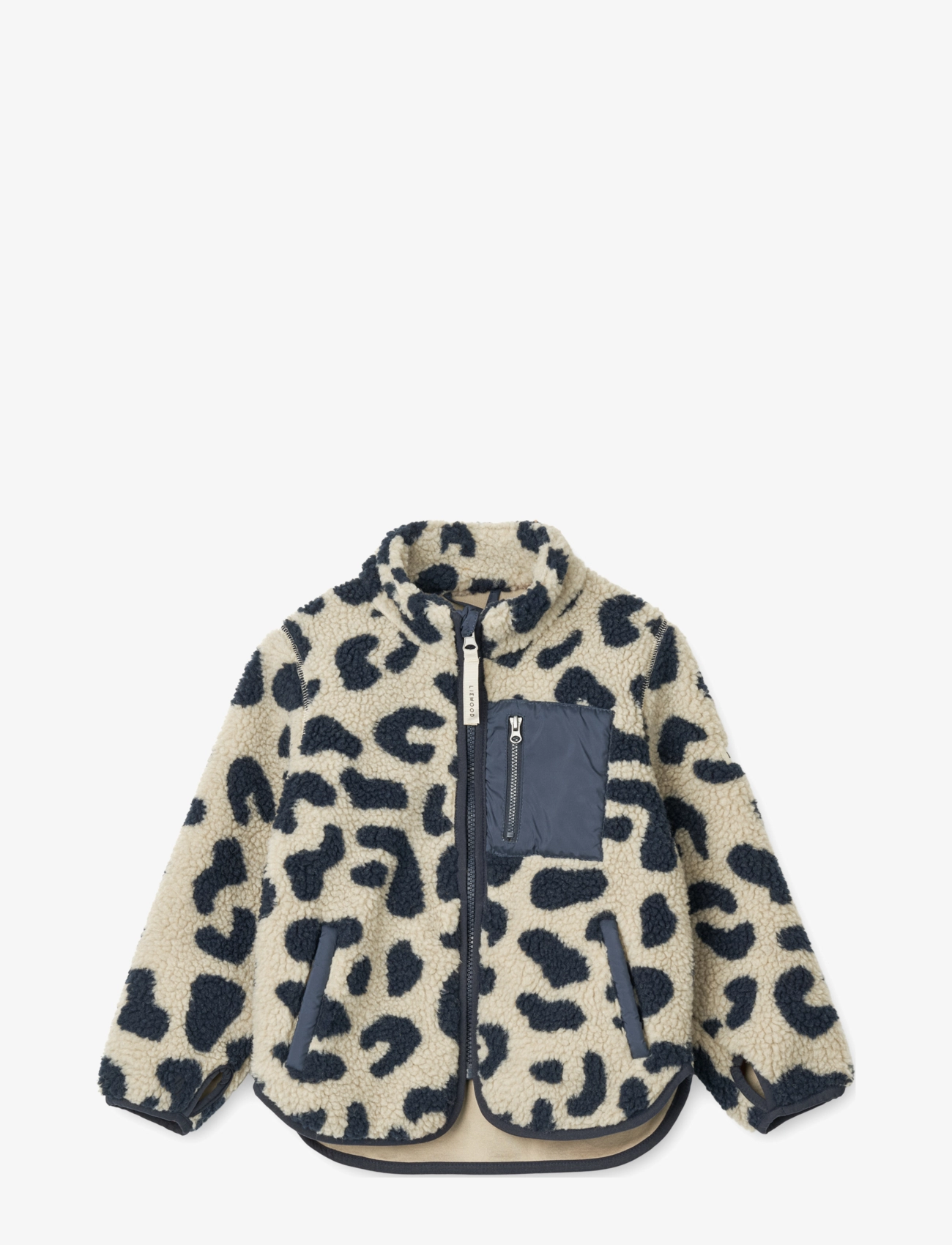Nolan Pile Printed Jacket - MEGA LEO MIST