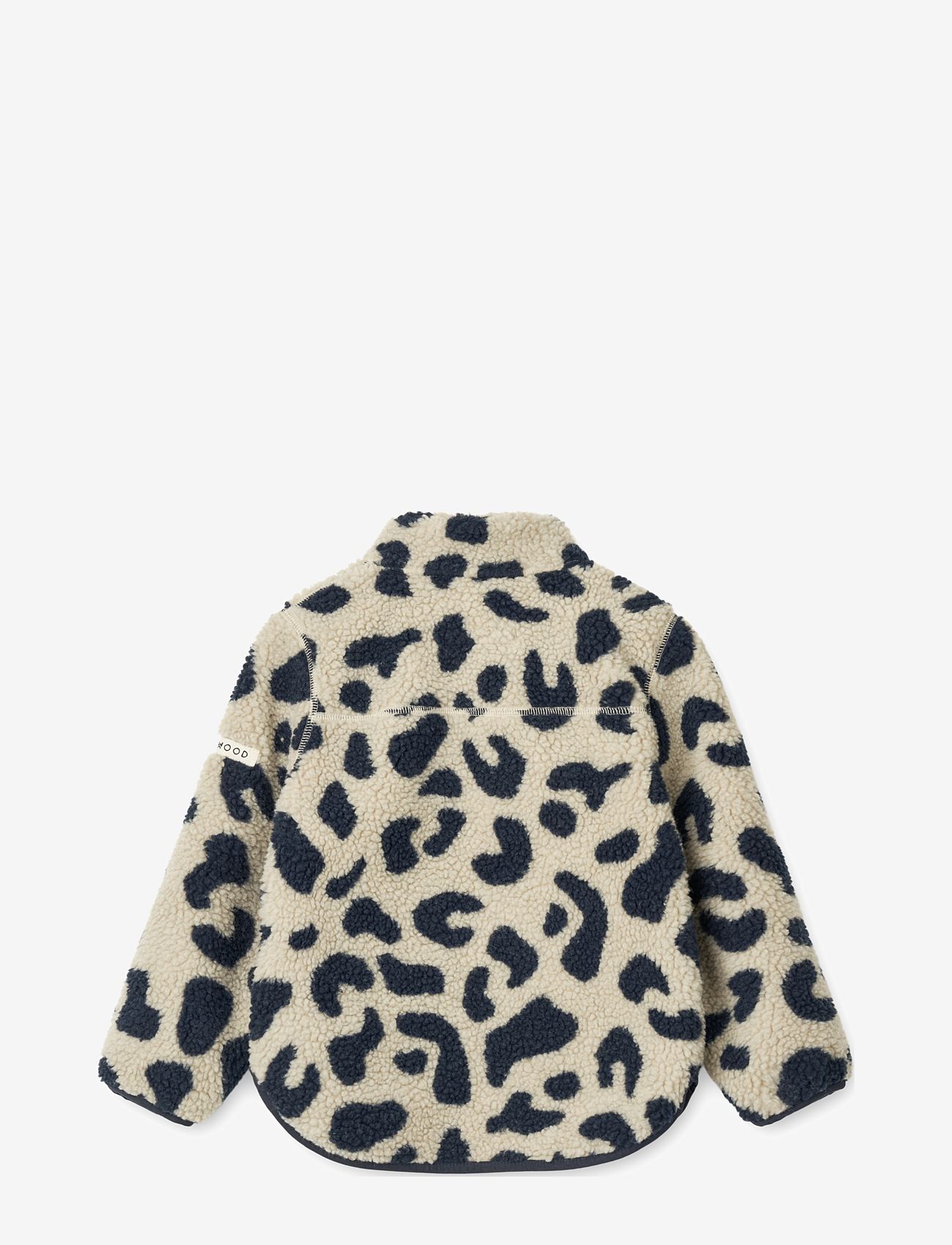 Liewood - Nolan Pile Printed Jacket - mega leo mist - 1