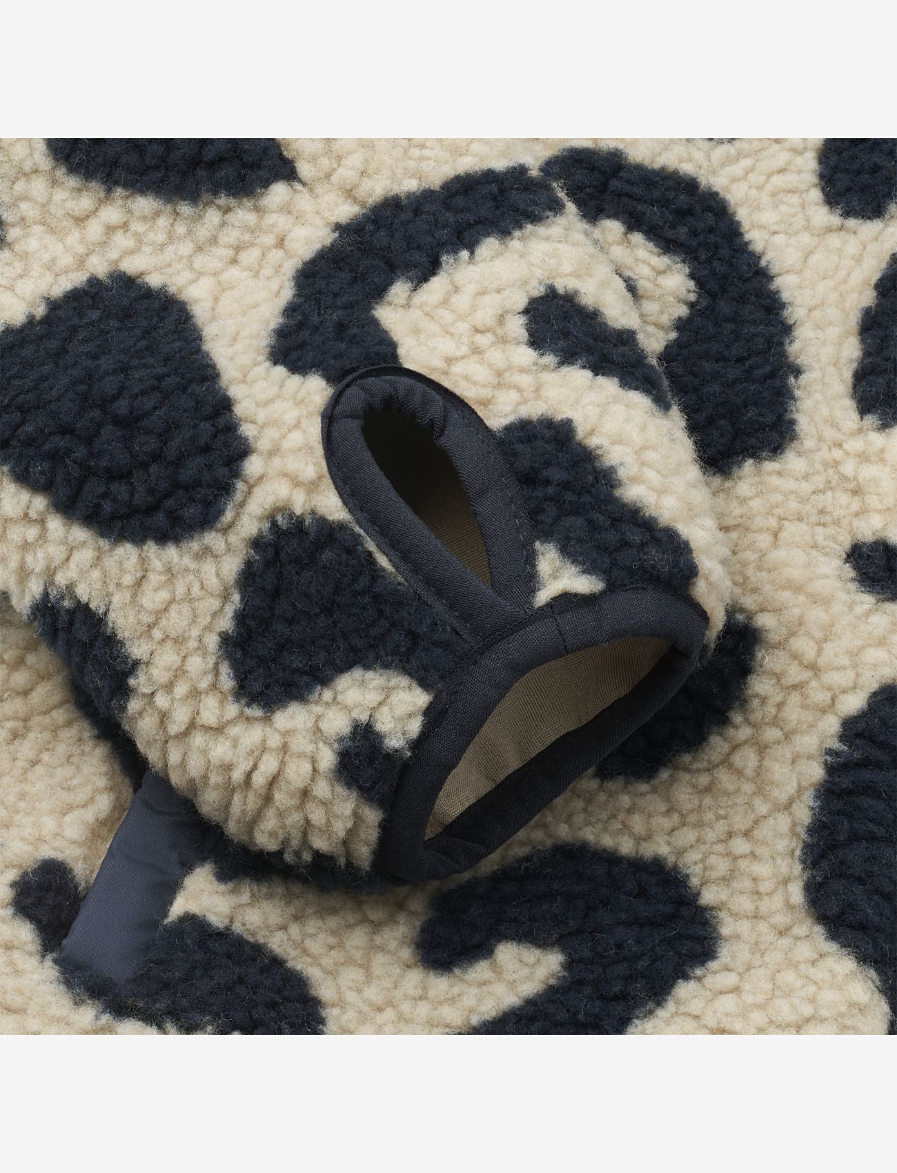 Liewood - Nolan Pile Printed Jacket - mega leo mist - 3