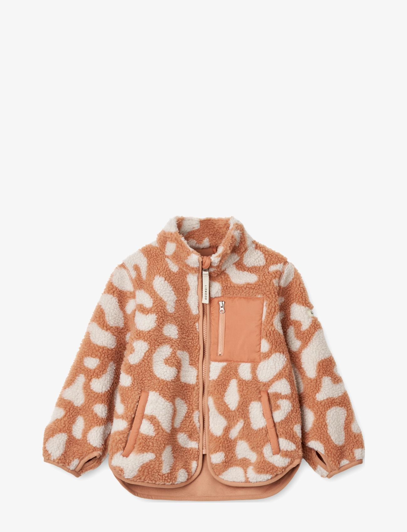 Nolan Pile Printed Jacket - MEGA LEO / TUSCANY ROSE