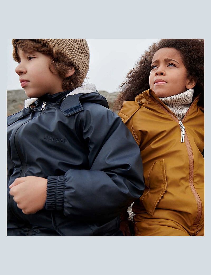 Liewood - Sne Snow Suit - golden caramel - 5