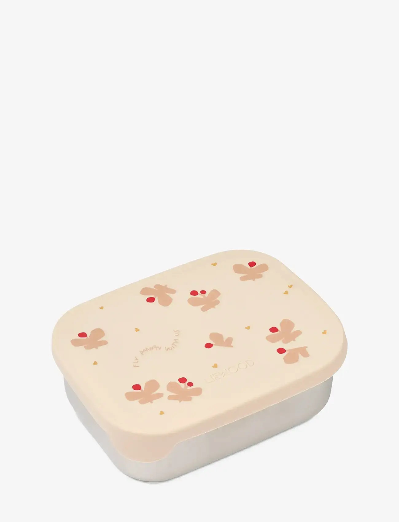 Liewood - Arthur Printed Lunchbox - lõunasöögikarbid - butterfly / apple blossom - 0