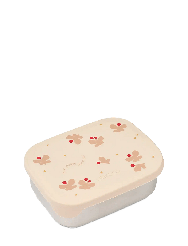 Liewood - Arthur Printed Lunchbox - lõunasöögikarbid - butterfly / apple blossom - 0